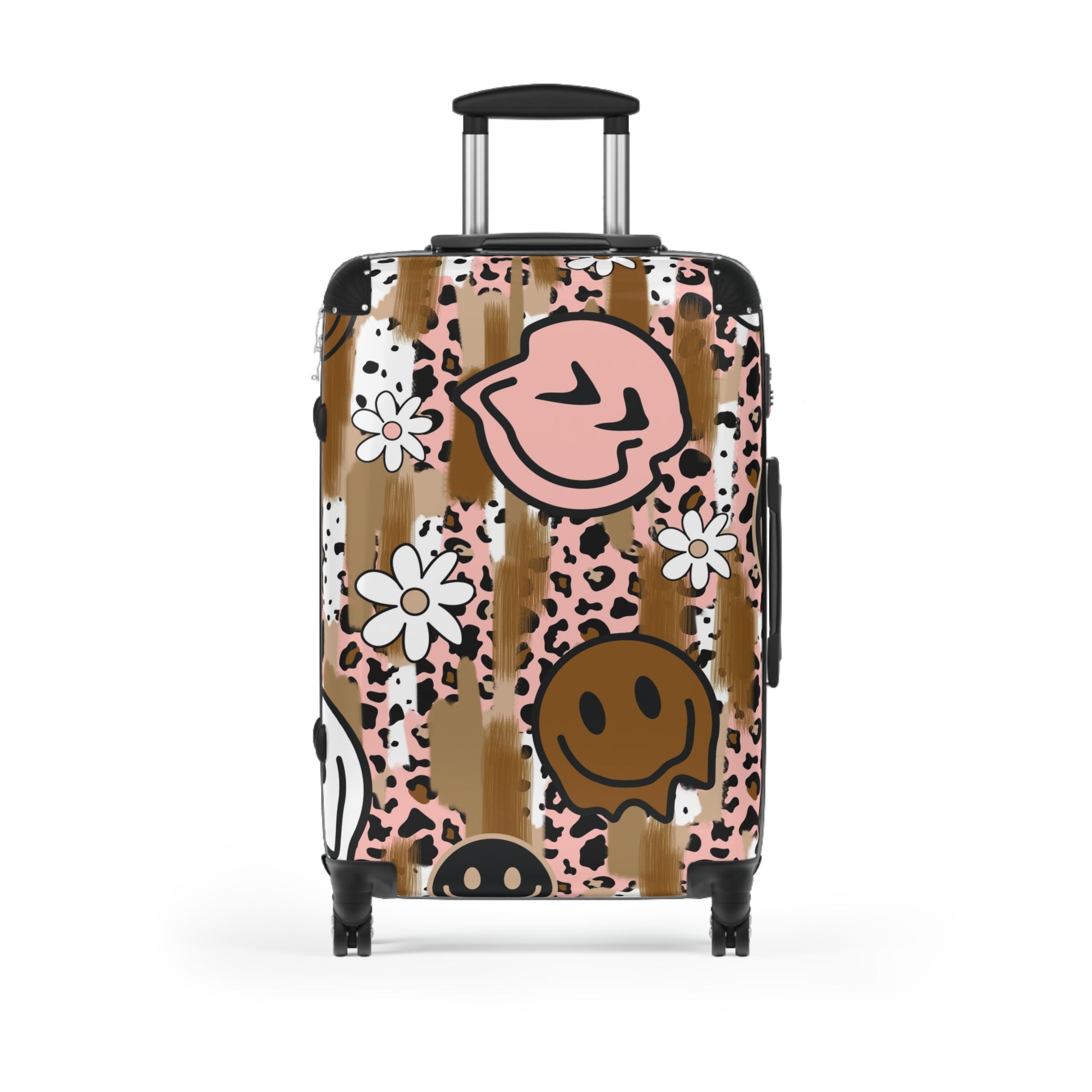 Sutfin Ghosts Pop Art Suitcase, Artsulli - Art is Long, Life is Short, Bags, Size, Medium, Color, Black, , , 82679834190007279017