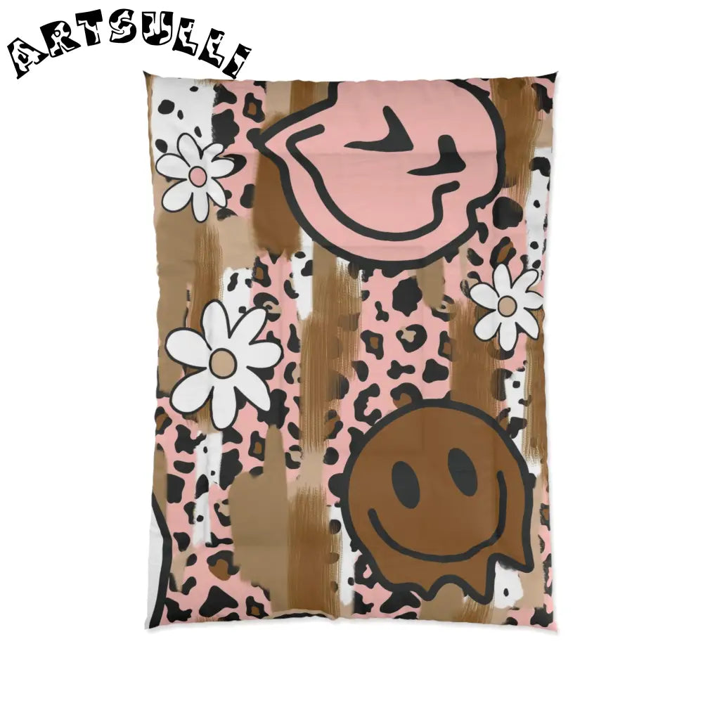 JAKKOUTTHEBXX Sutfin Ghosts Pop Art Comforter JAKKOUTTHEBXX Artsulli
