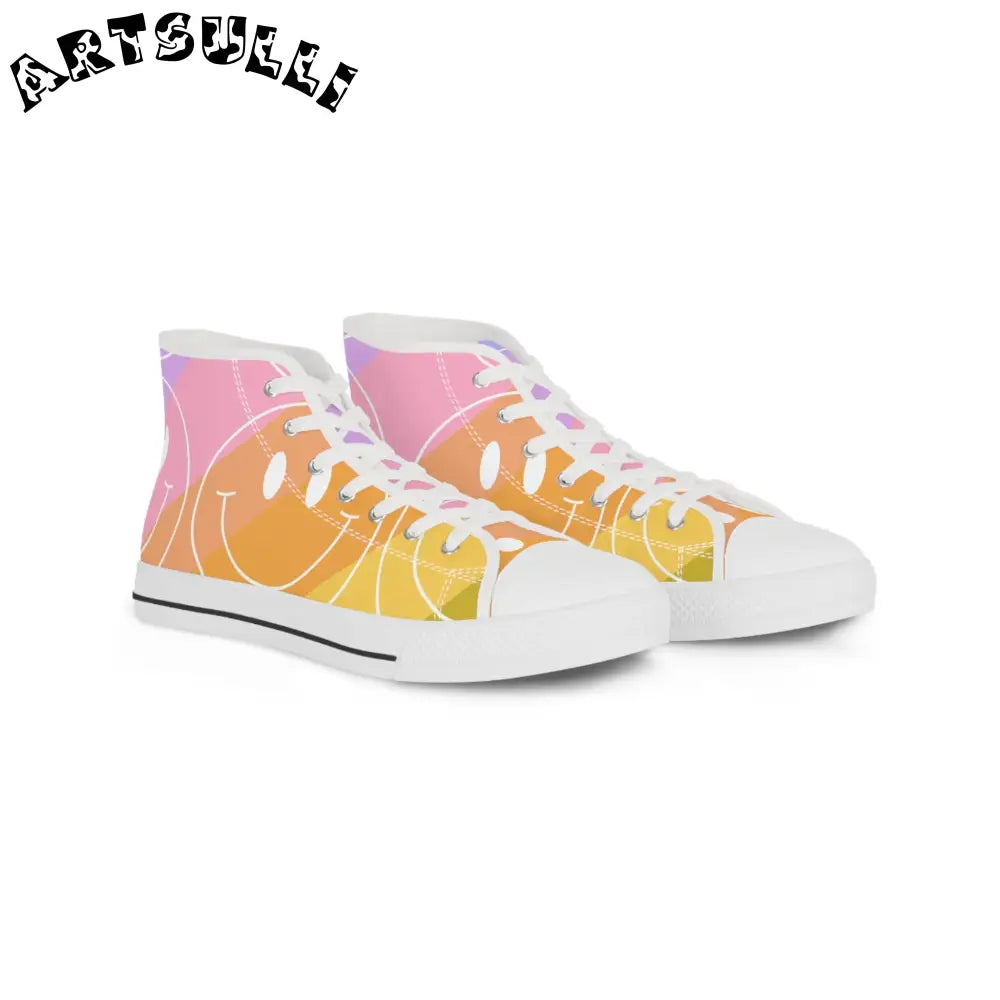 JAKKOUTTHEBXX Smiley Face x Rainbow Stripes Multi-Color Men’s High