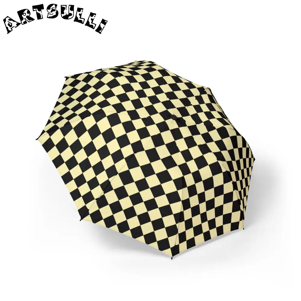JAKKOUTTHEBXX Checkerboard II Black and Yellow Semi-Automatic