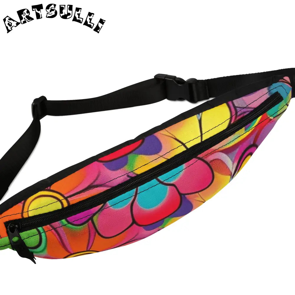 JAKKOUTTHEBXX Chromatic Daisy Dream Fanny Pack JAKKOUTTHEBXX