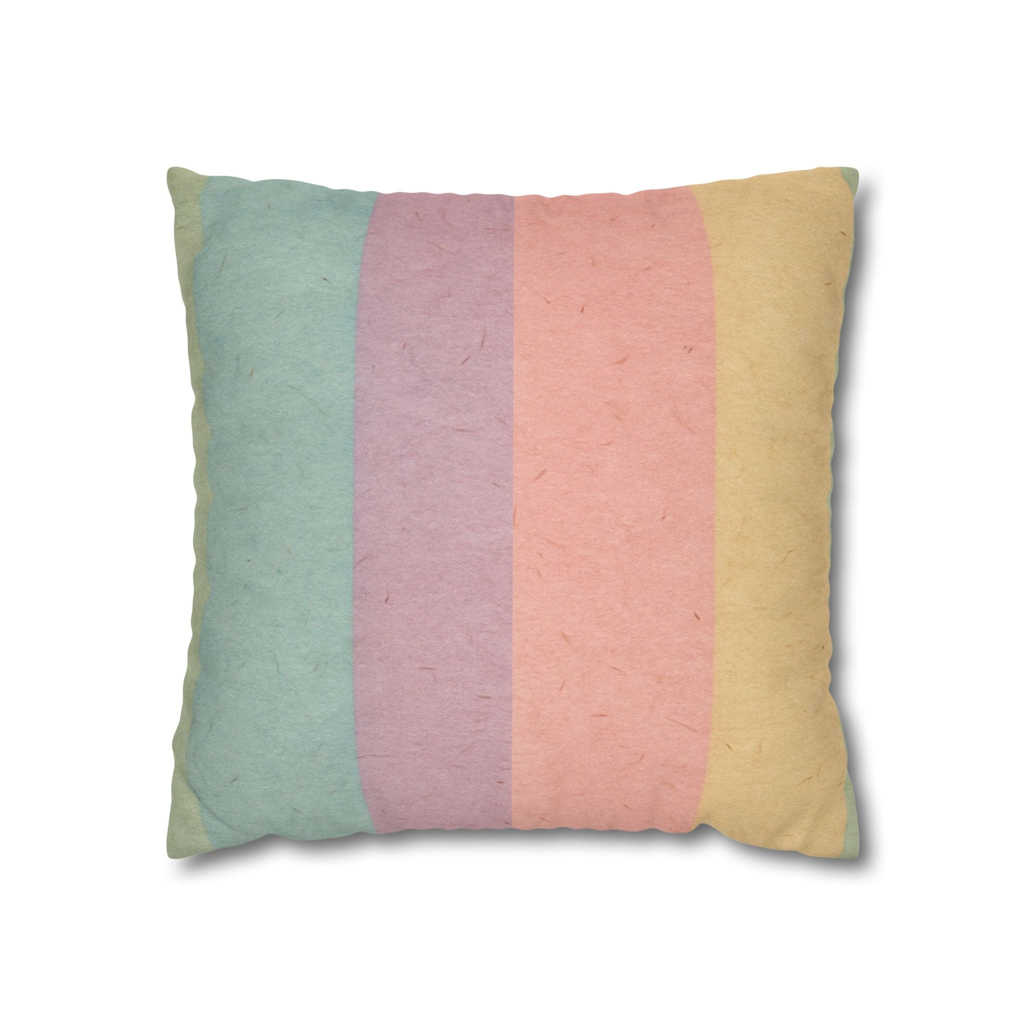 Spun Polyester Square Pillowcase