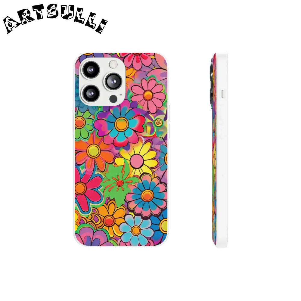 JAKKOUTTHEBXX Chromatic Daisy Dream Flexi Cases JAKKOUTTHEBXX