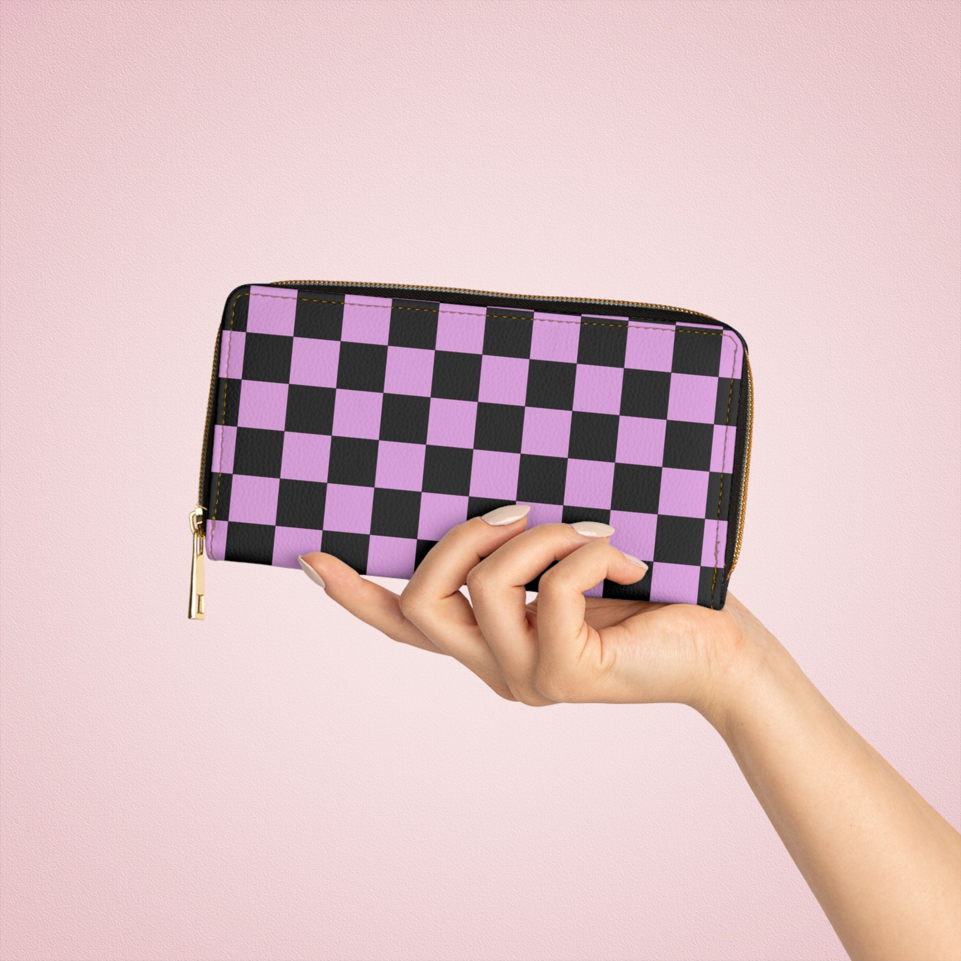 Pixel Punk Vision Zipper Wallet, Artsulli - Art is Long, Life is Short, Accessories, , , , , , , 