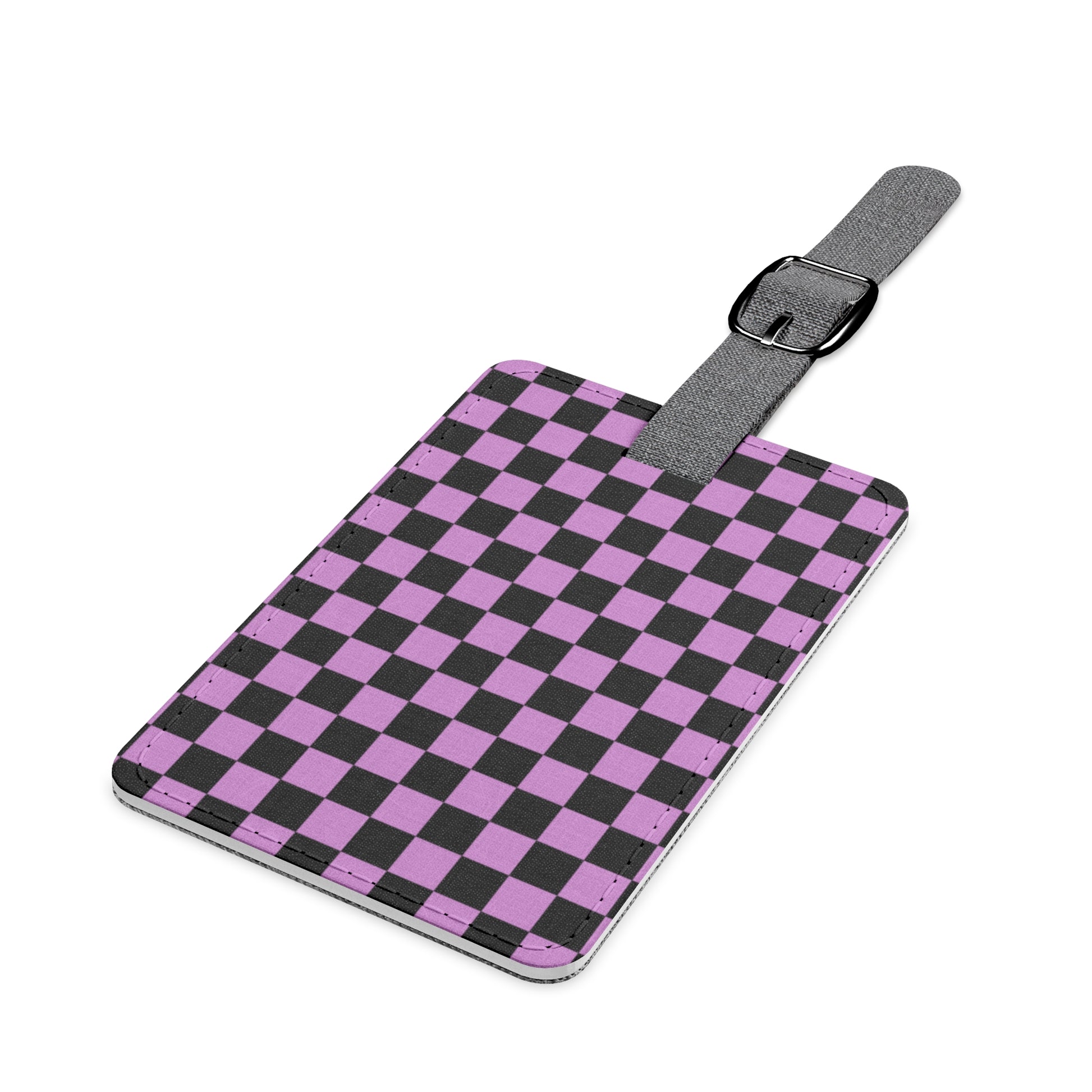 Pixel Punk Vision Saffiano Polyester Luggage Tag, Rectangle, Artsulli - Art is Long, Life is Short, Accessories, , , , , , , 