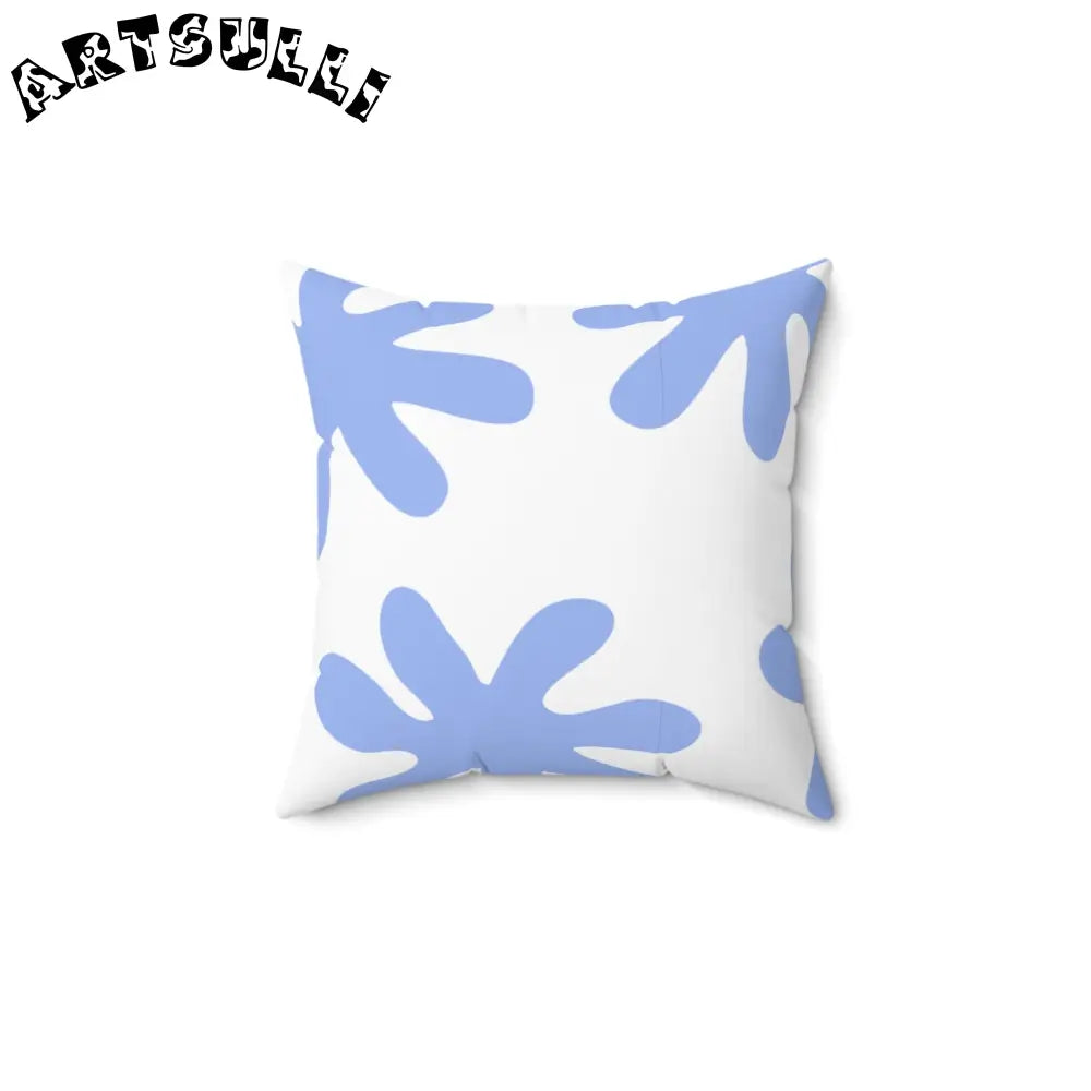 JAKKOUTTHEBXX Water Splash Spun Polyester Square Pillow