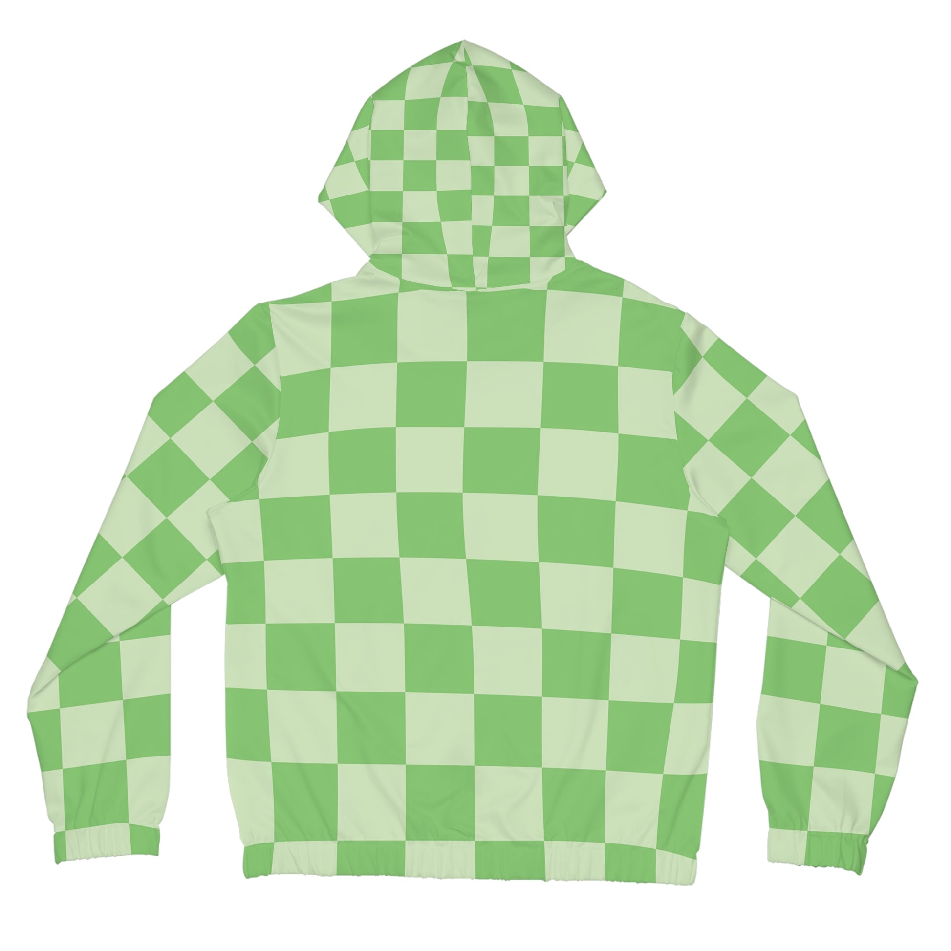 Checkerboard Green Women’s Full-Zip Hoodie (AOP), Artsulli - Art is Long, Life is Short, All Over Prints, , , , , , , 