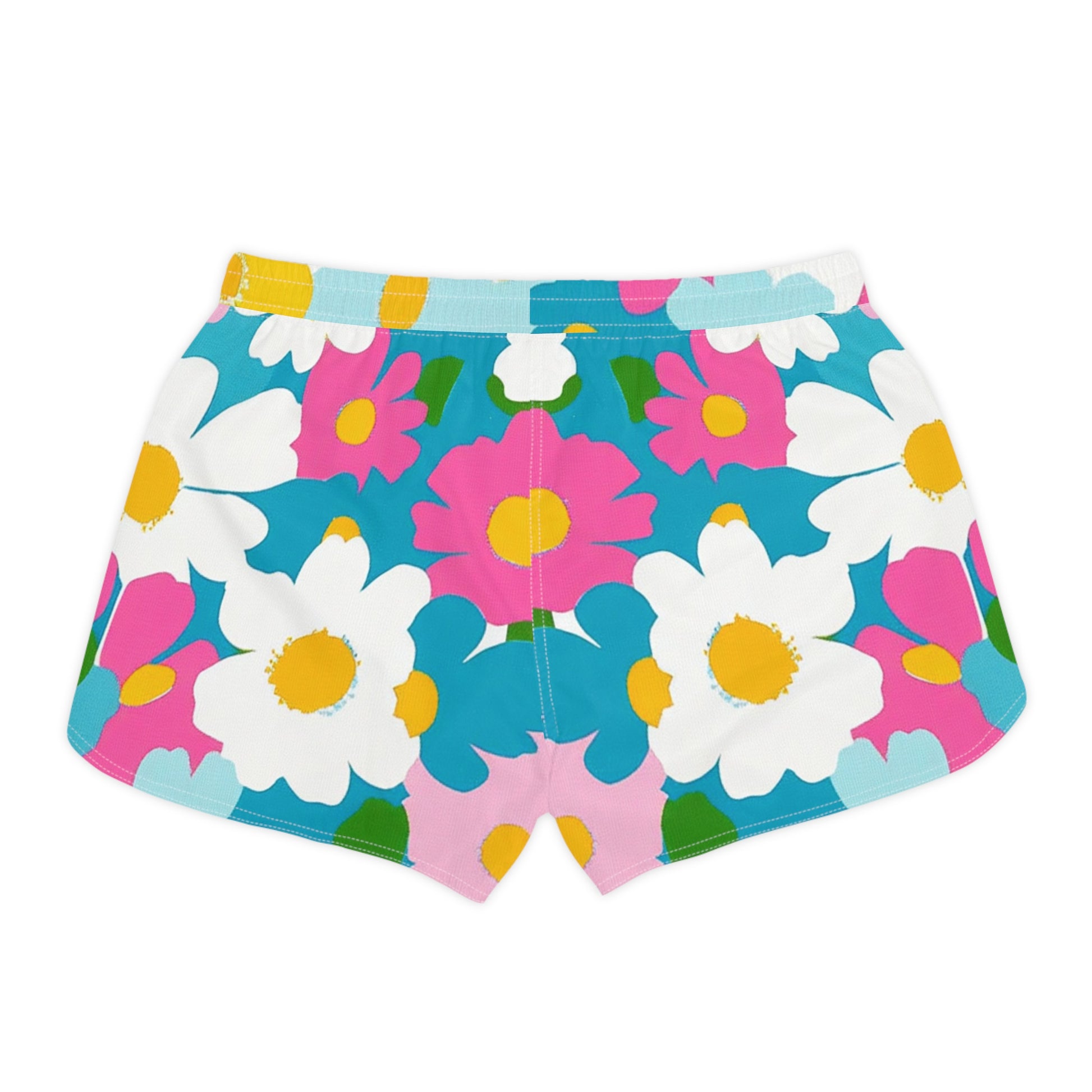 Flowers Multi-Color Women's Casual Shorts (AOP), Artsulli - Art is Long, Life is Short, All Over Prints, , , , , , , 