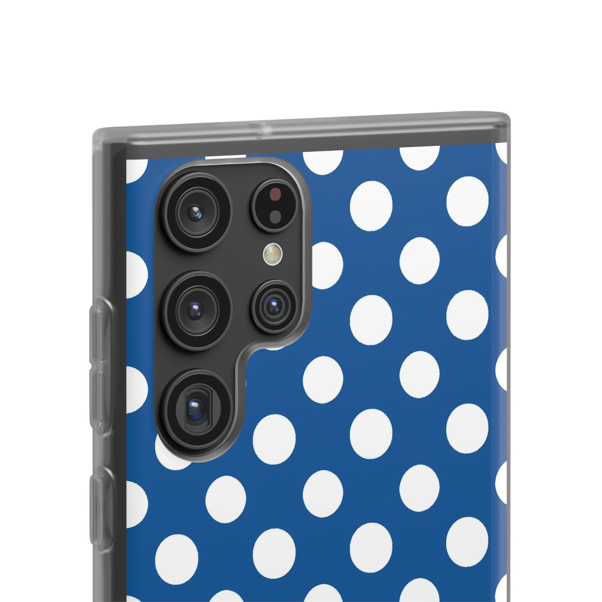 Blue and White Polka Dot iPhone Case, Artsulli - Art is Long, Life is Short, Phone Case, , , , , , , 