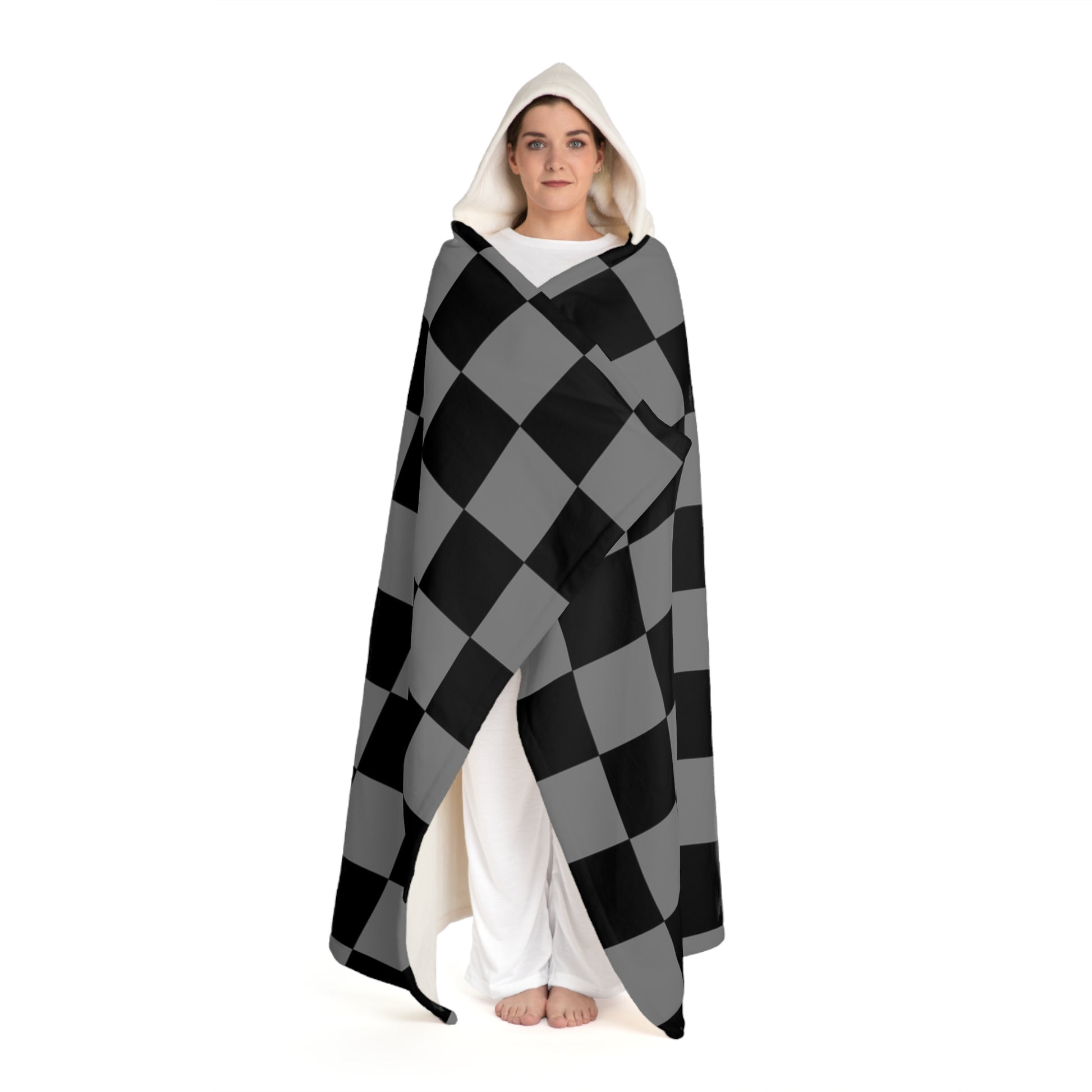 8K Void Surfer Hooded Sherpa Fleece Blanket, Artsulli - Art is Long, Life is Short, All Over Prints, , , , , , , 