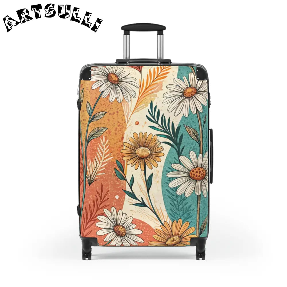 JAKKOUTTHEBXX Retro Daisy Dream Suitcase JAKKOUTTHEBXX Artsulli