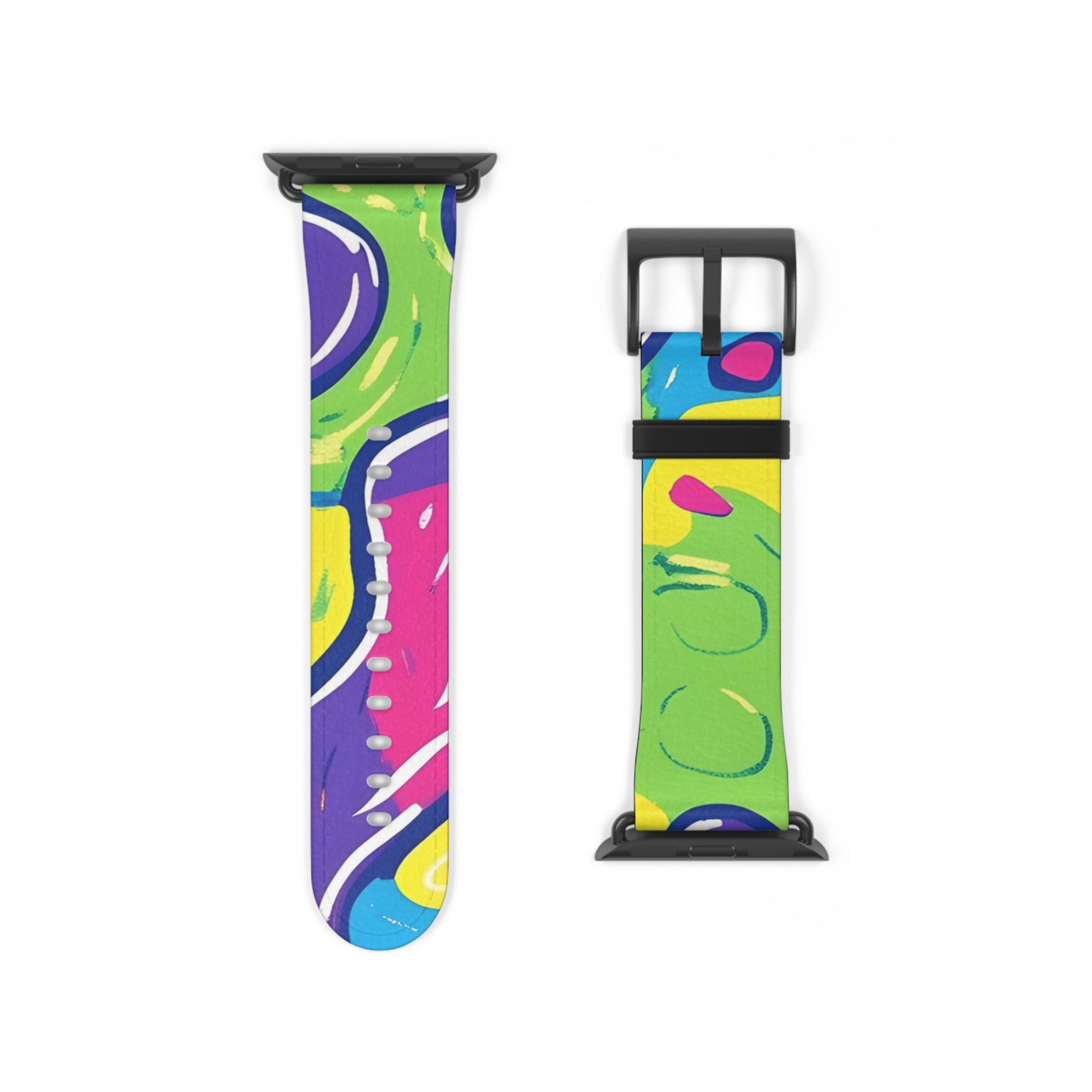 90s Trippy Slime Watch Band, Artsulli - Art is Long, Life is Short, Accessories, , , , , , , 