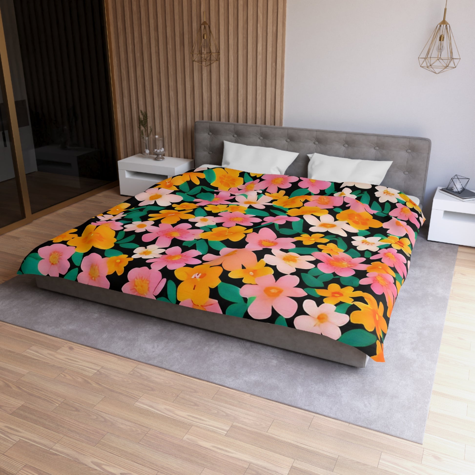 Microfiber Duvet Cover, Artsulli - Art is Long, Life is Short, Home Decor, , , , , , , 