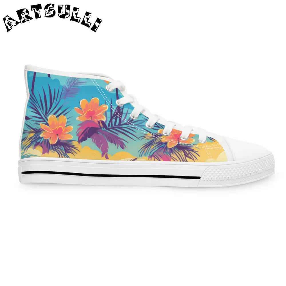 JAKKOUTTHEBXX Sunset Paradise Women’s High Top Sneakers