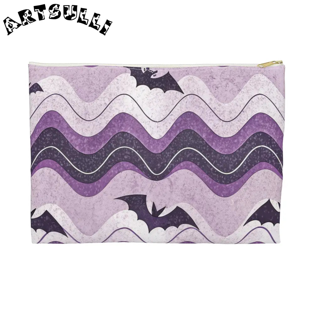 JAKKOUTTHEBXX Bat Wave Accessory Pouch JAKKOUTTHEBXX Artsulli - Art