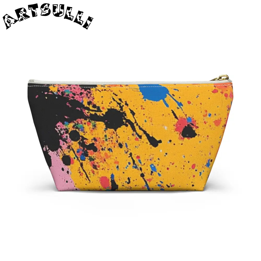 JAKKOUTTHEBXX The Colors Of Paint Splatter Accessory Pouch w
