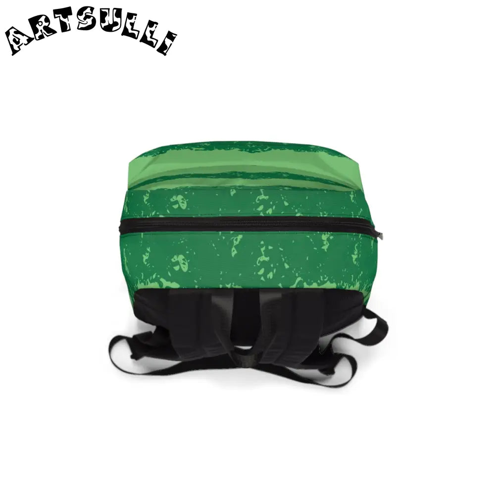 JAKKOUTTHEBXX Watermelon Green Unisex Classic Backpack JAKKOUTTHEBXX