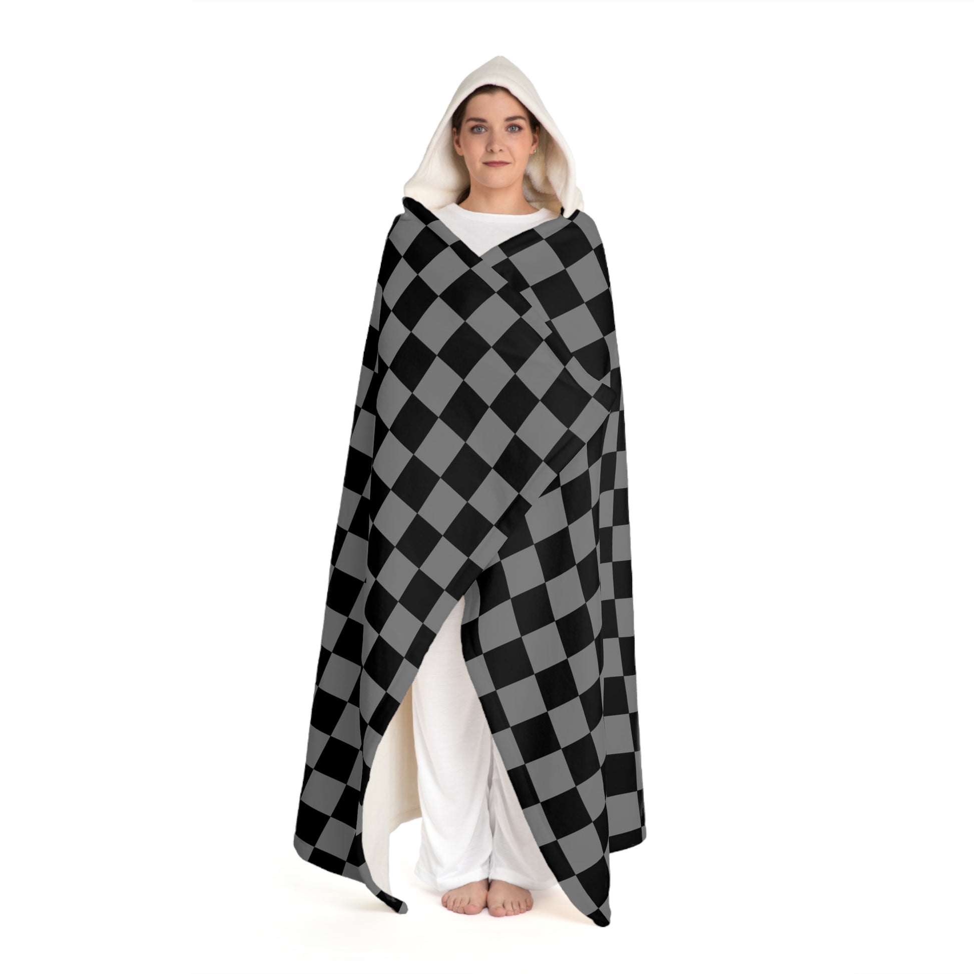 8K Void Surfer II Hooded Sherpa Fleece Blanket, Artsulli - Art is Long, Life is Short, All Over Prints, , , , , , , 