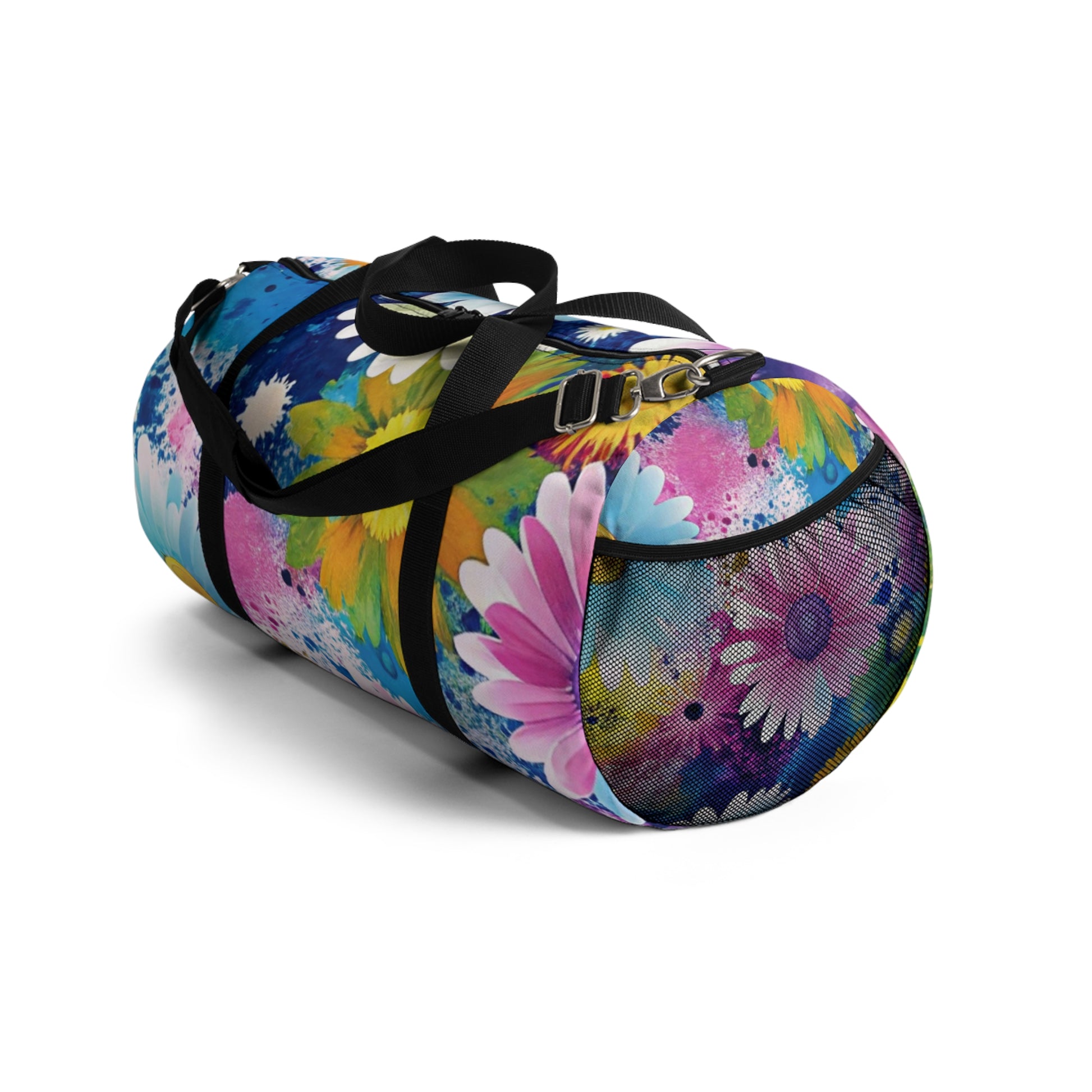 Magical Flower Explosion Multi-Color Duffel Bag, Artsulli - Art is Long, Life is Short, Bags, , , , , , , 