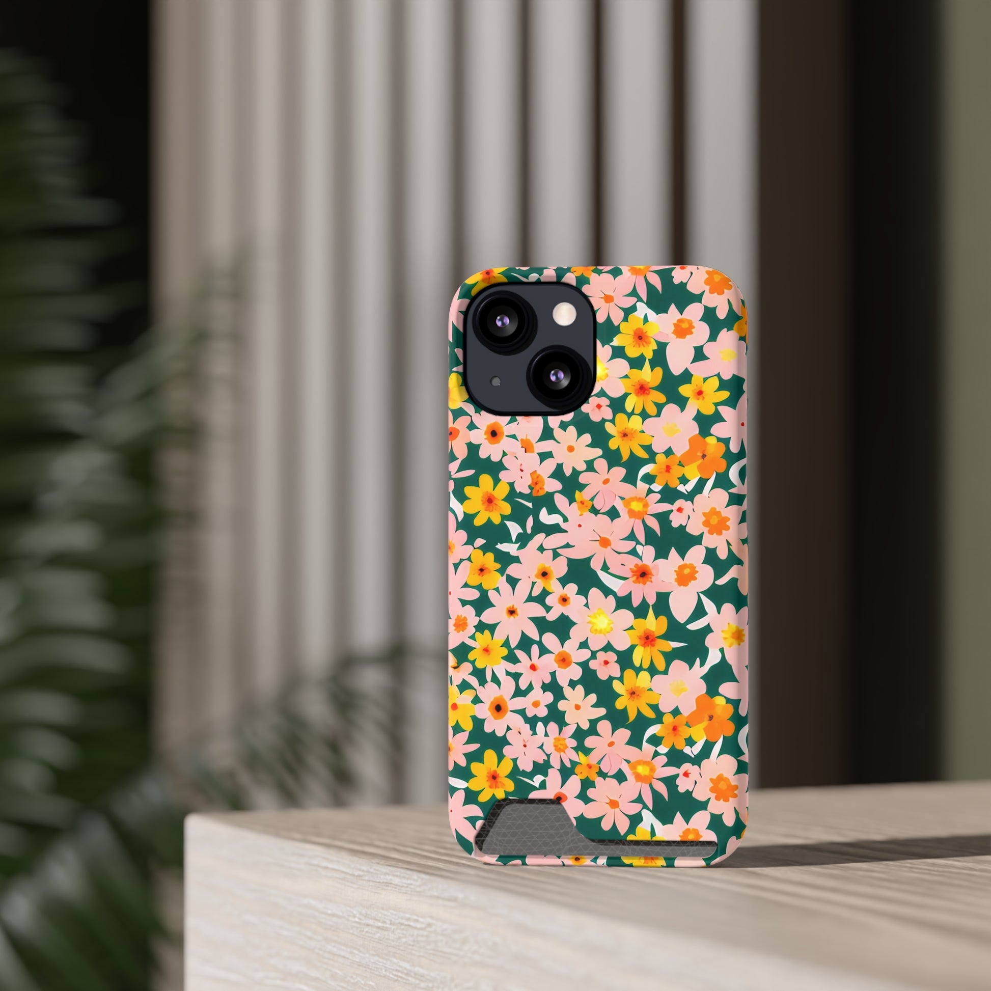 Phone Case With Card Holder, Artsulli - Art is Long, Life is Short, Phone Case, , , , , , , 