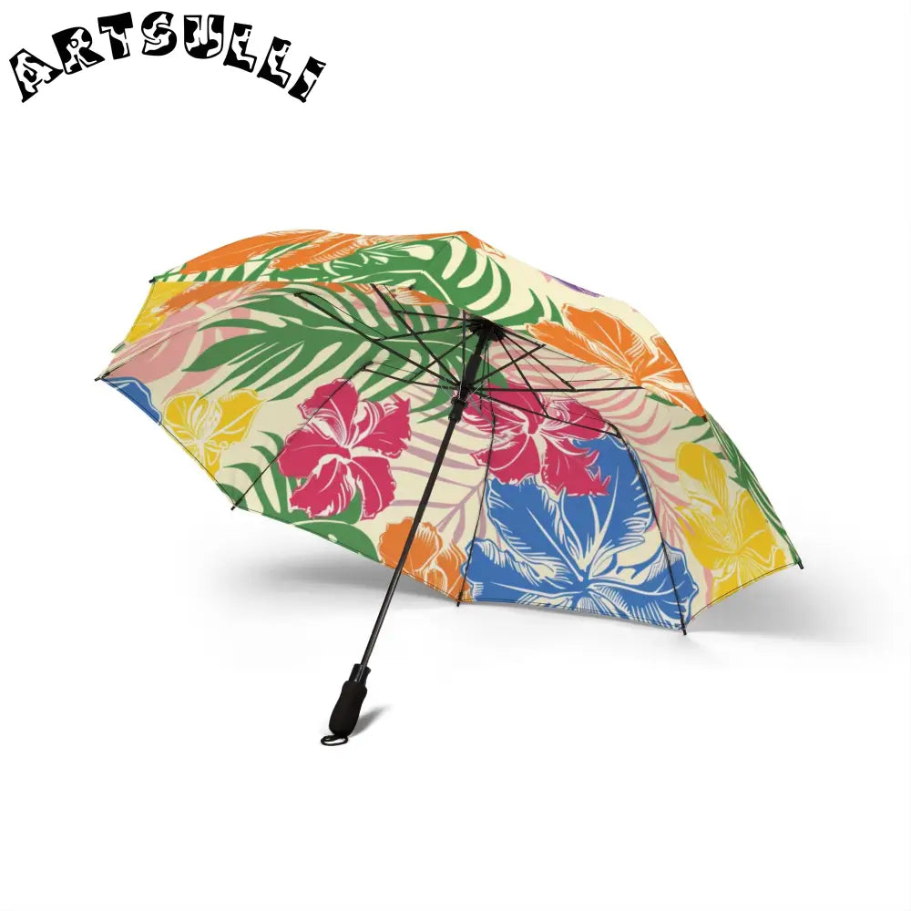 JAKKOUTTHEBXX Colorful Floral and Leaf Umbrella 2025