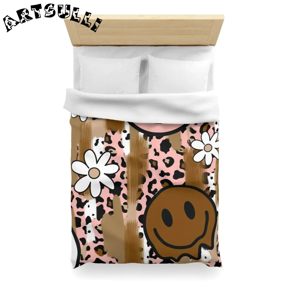 JAKKOUTTHEBXX Sutfin Ghosts Pop Art Microfiber Duvet Cover