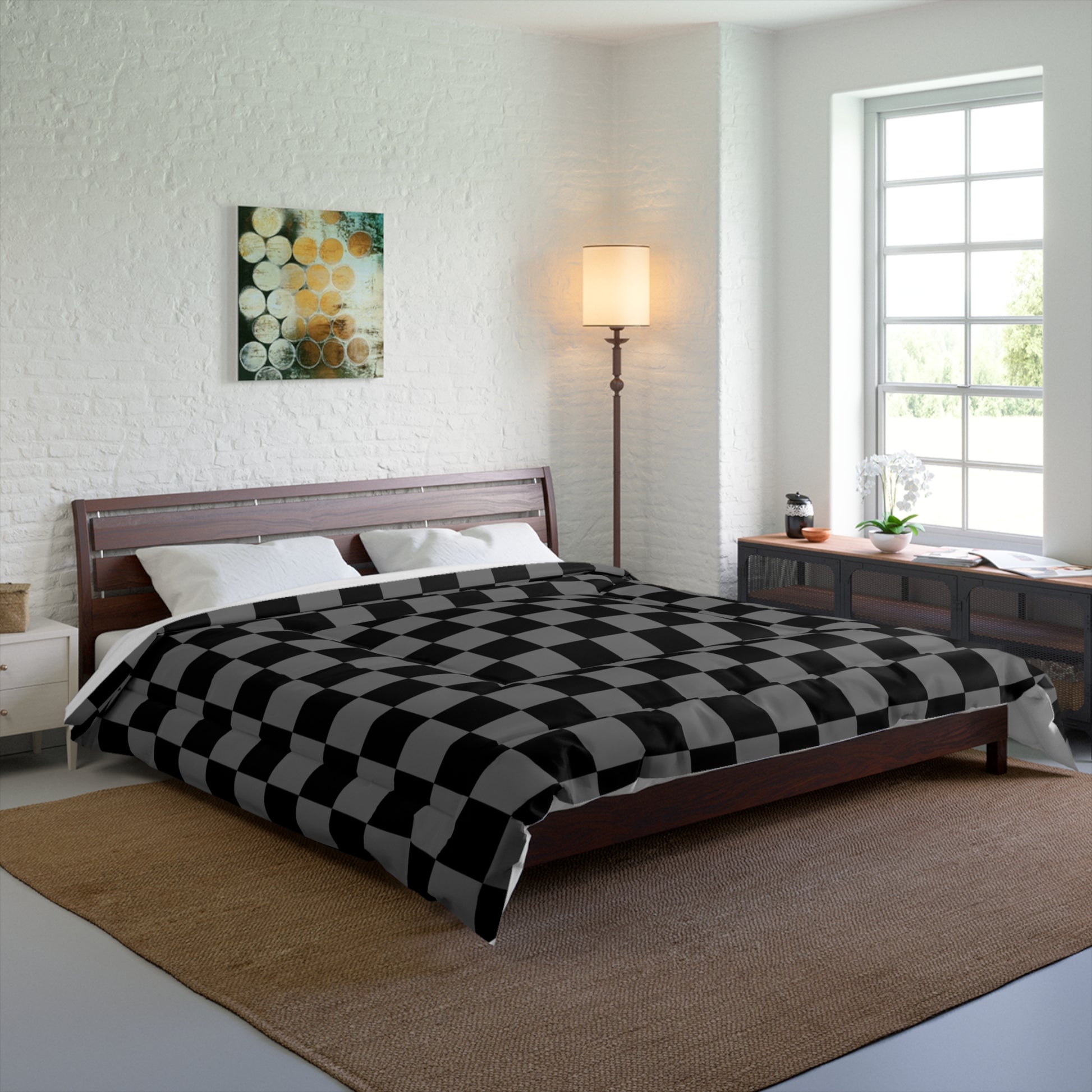 8K Void Surfer Comforter, Artsulli - Art is Long, Life is Short, Home Decor, , , , , , , 