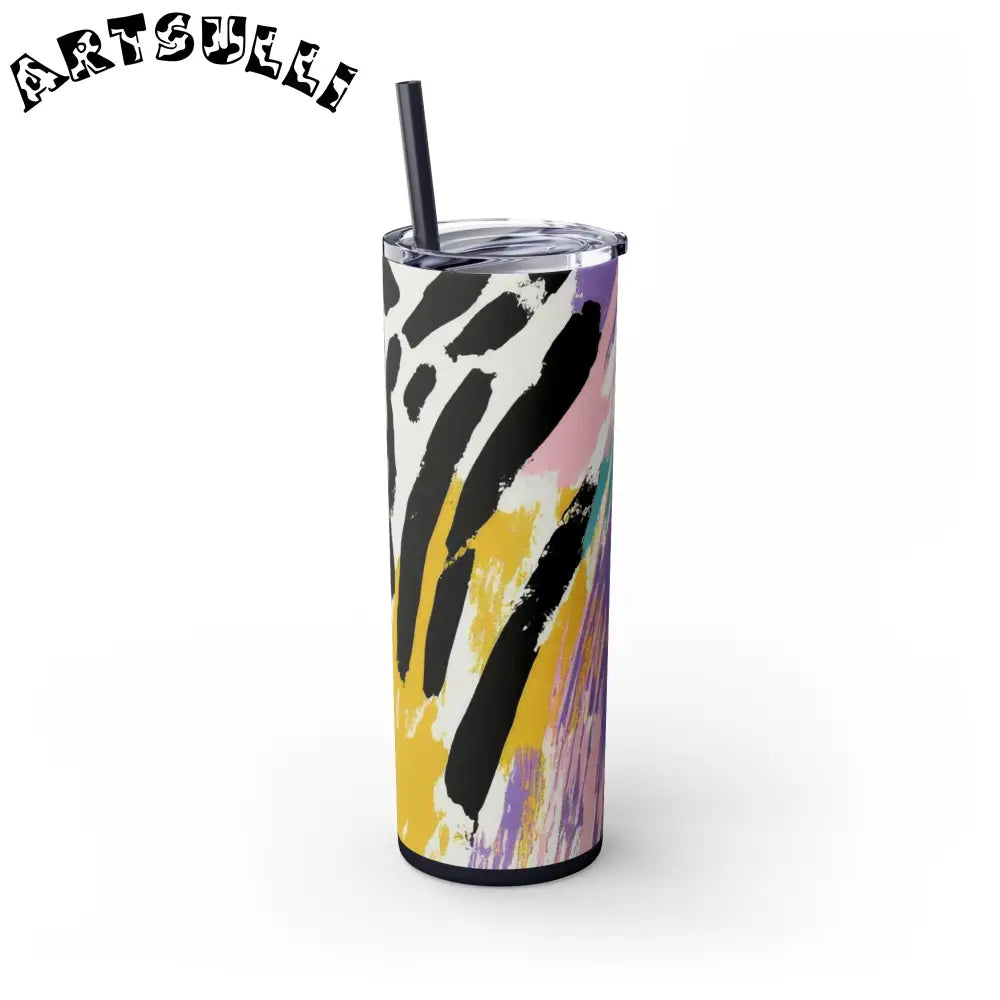 JAKKOUTTHEBXX Wild Zebra Stripes x Paint Brush Strokes Multi-Color