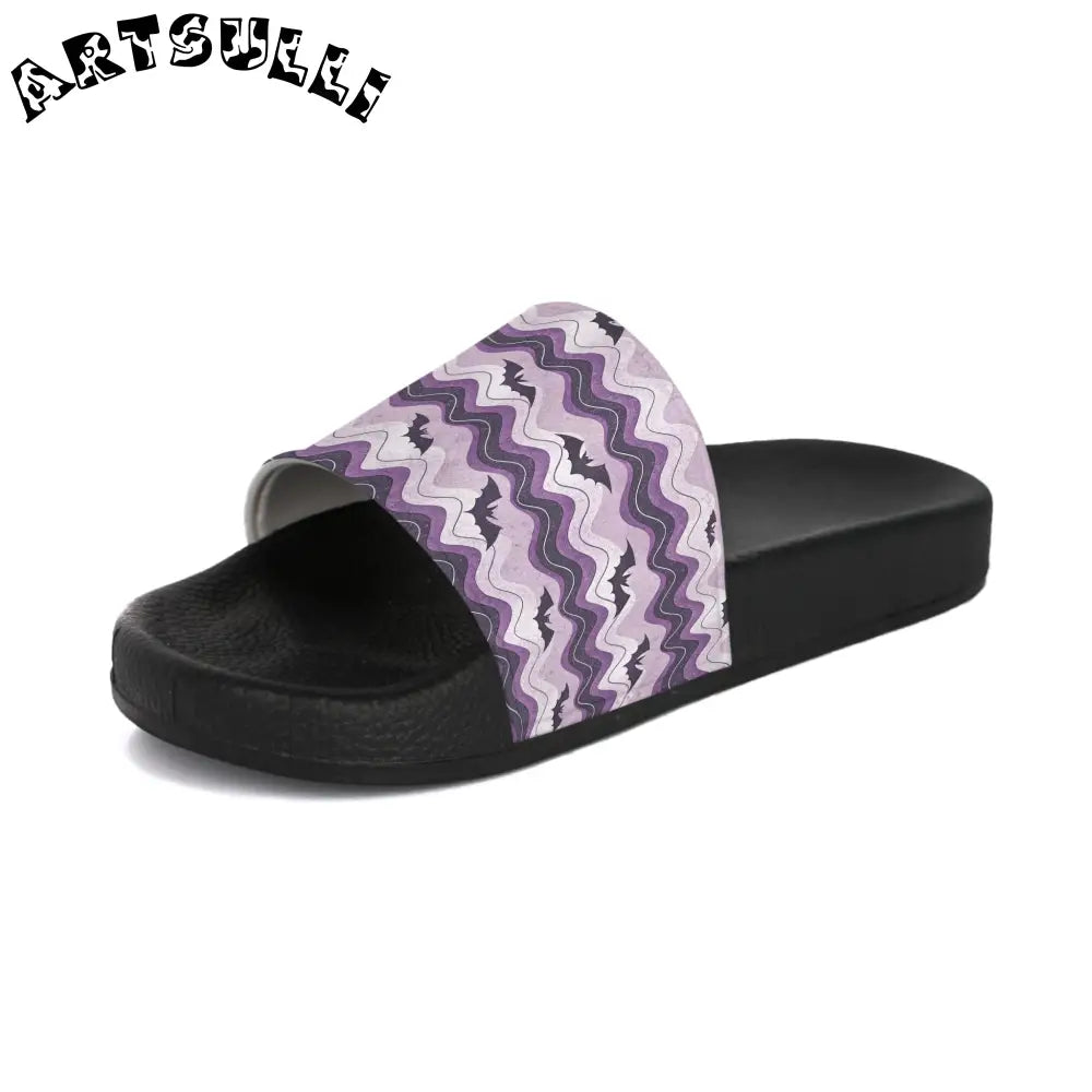 JAKKOUTTHEBXX Bat Wave Women’s Slide Sandals JAKKOUTTHEBXX Artsulli