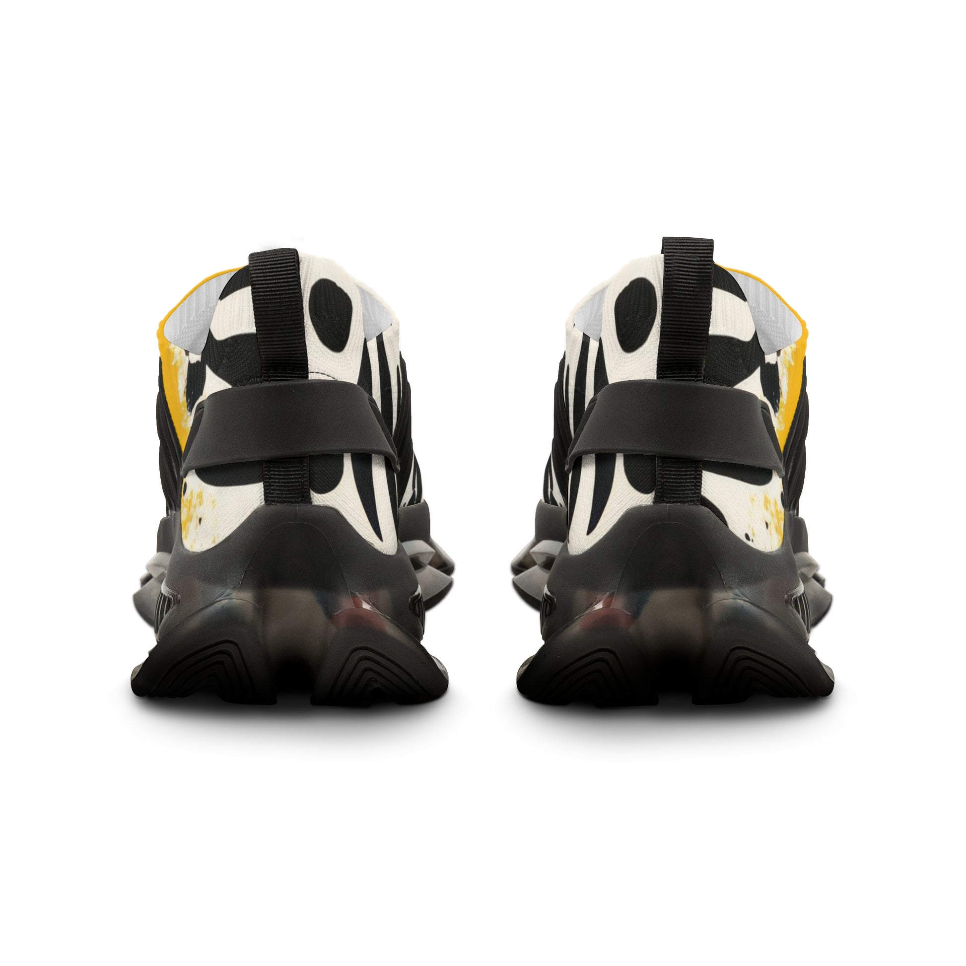 Rae Zebra Rhapsody Men's Mesh Sneakers, Artsulli - Art is Long, Life is Short, Shoes, , , , , , , 
