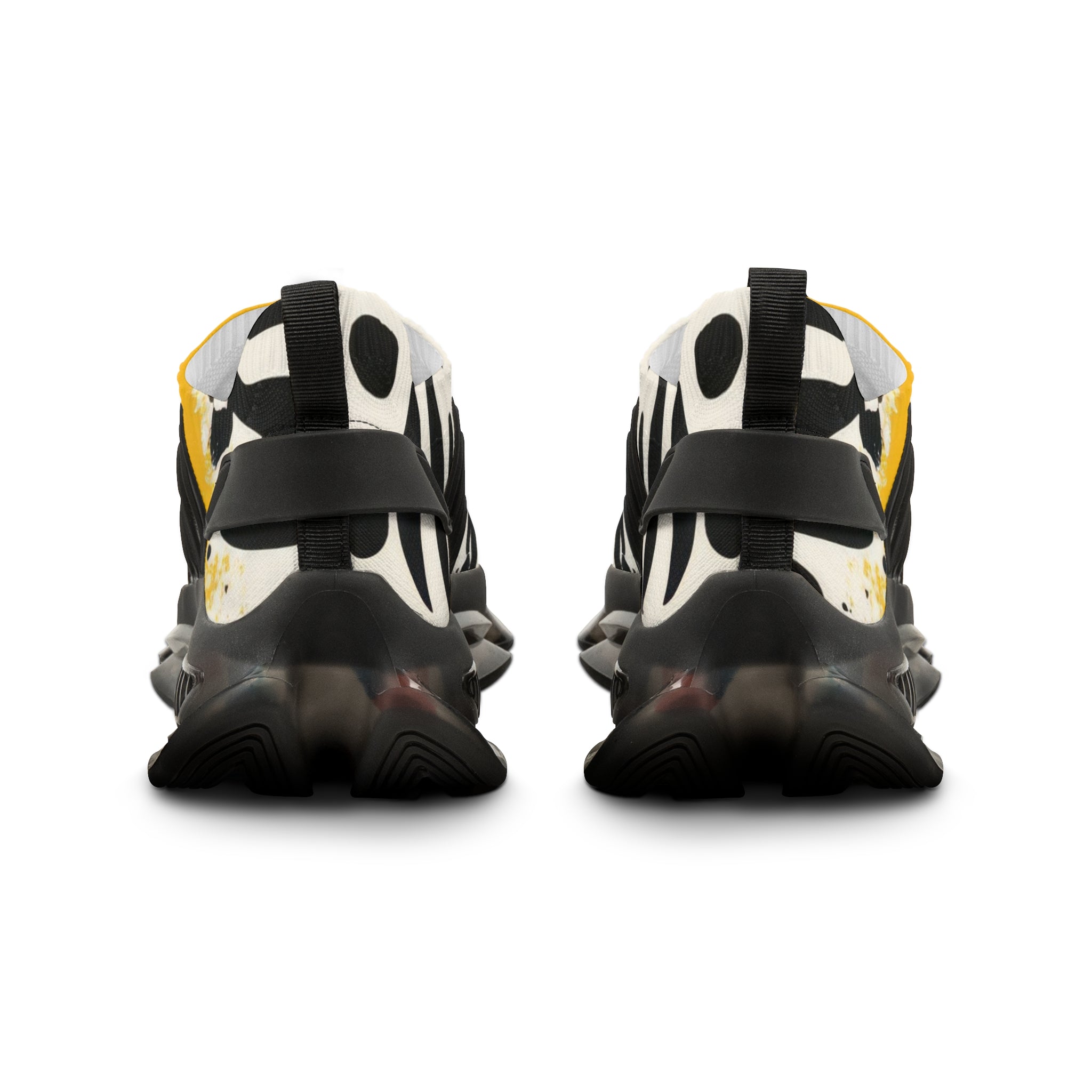 Rae Zebra Rhapsody Men's Mesh Sneakers, Artsulli - Art is Long, Life is Short, Shoes, , , , , , , 