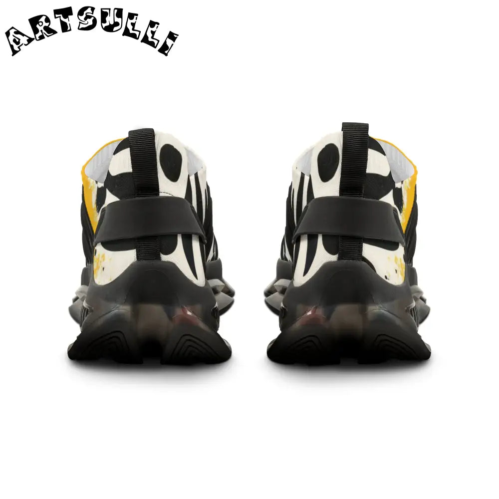 JAKKOUTTHEBXX Rae Zebra Rhapsody Men’s Mesh Sneakers JAKKOUTTHEBXX