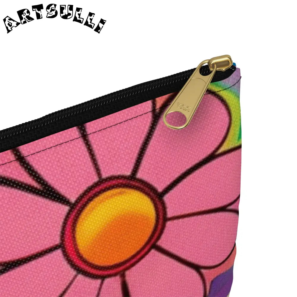 JAKKOUTTHEBXX Chromatic Daisy Dream Accessory Pouch JAKKOUTTHEBXX
