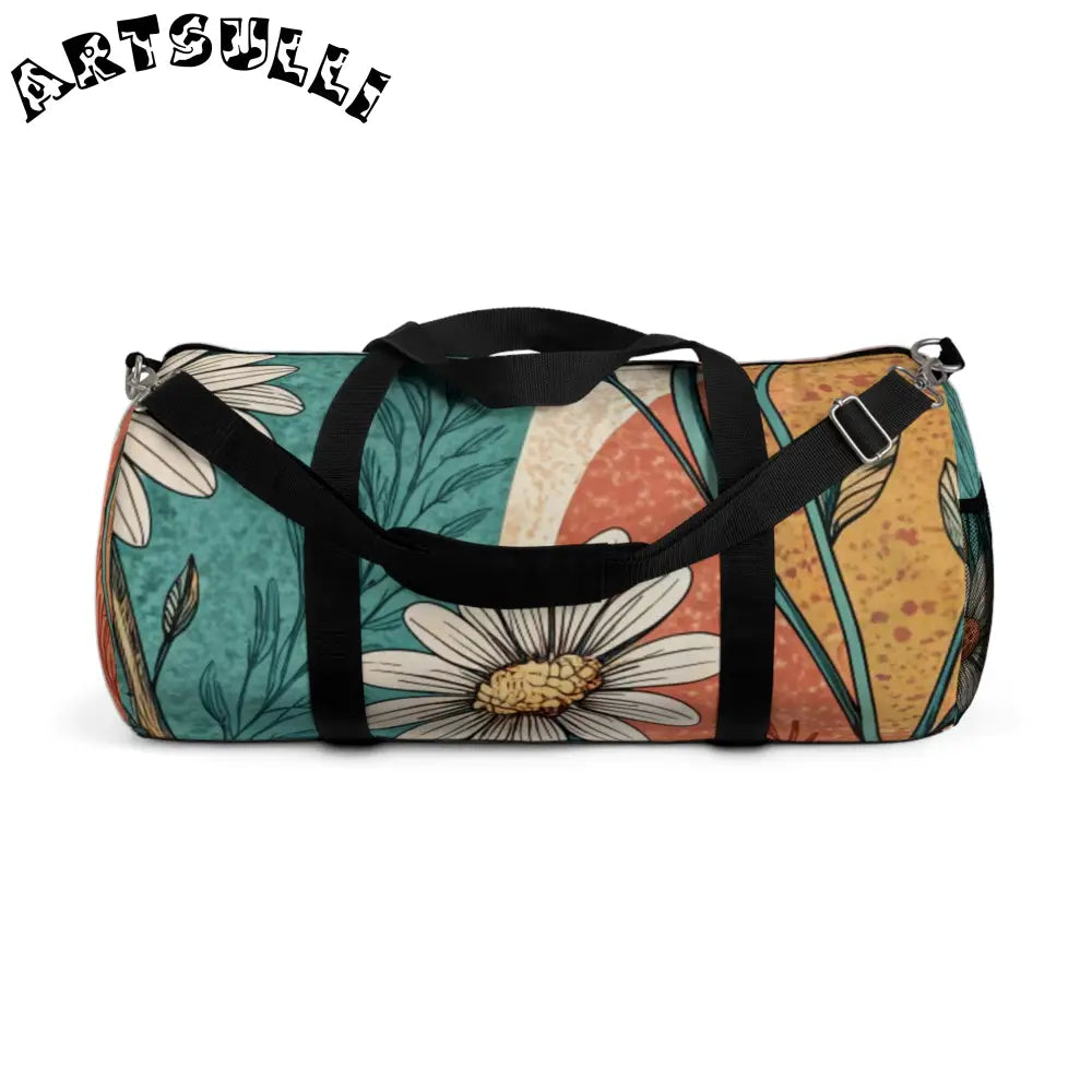 JAKKOUTTHEBXX Retro Daisy Dream Duffel Bag JAKKOUTTHEBXX Artsulli