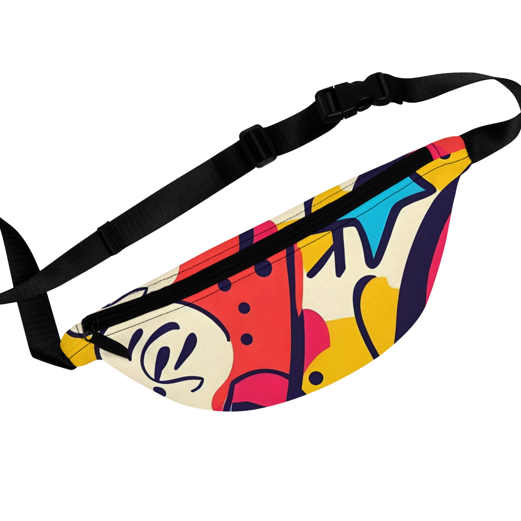 Comic x Pop Art Fanny Pack, Artsulli - Art is Long, Life is Short, Bags, Size, One size, , , , , 71614341199558463400