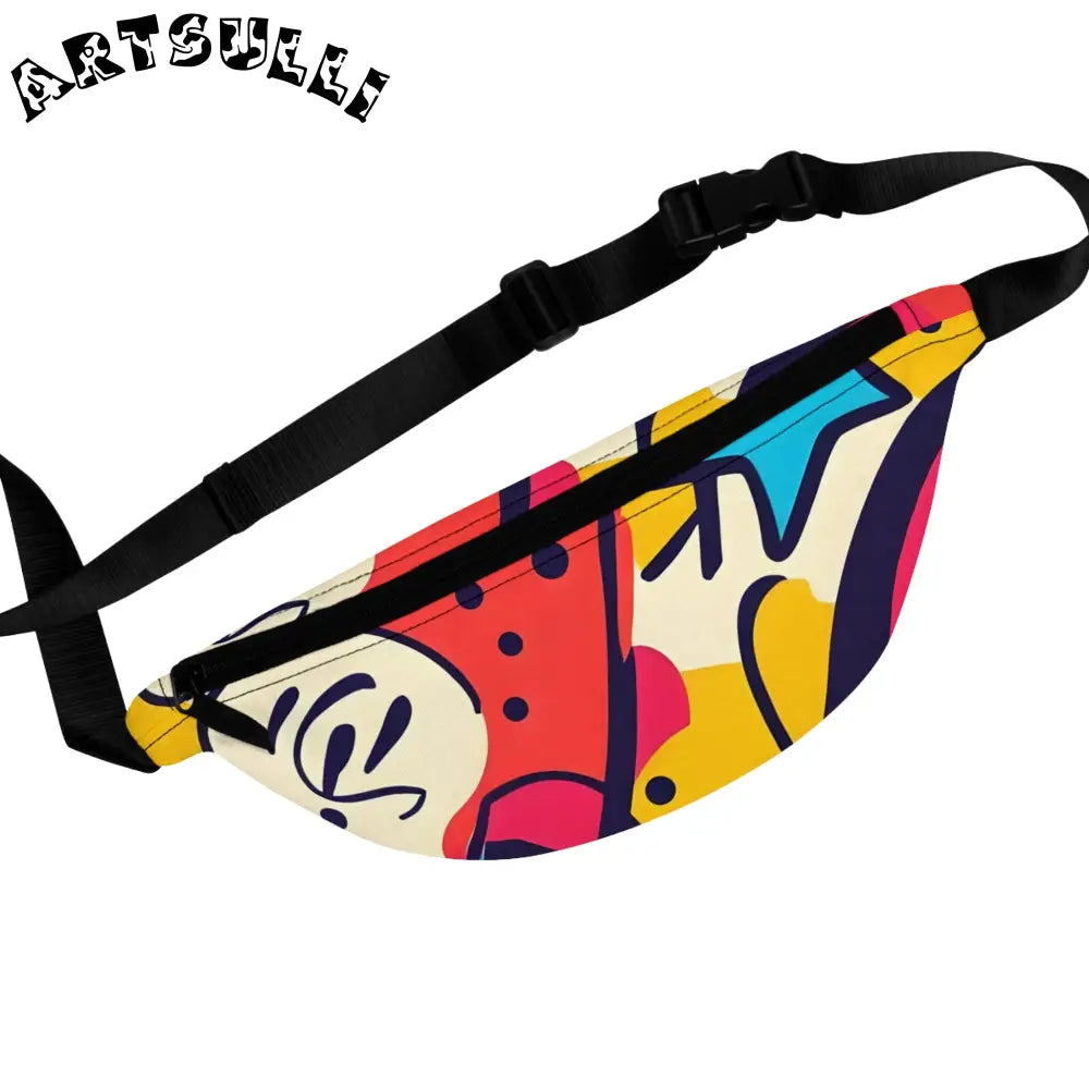 JAKKOUTTHEBXX Comic x Pop Art Fanny Pack JAKKOUTTHEBXX Artsulli