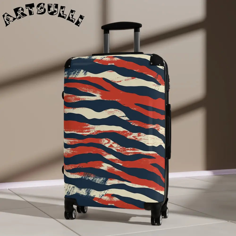 JAKKOUTTHEBXX Capricious Tiger Wave Suitcase JAKKOUTTHEBXX Artsulli