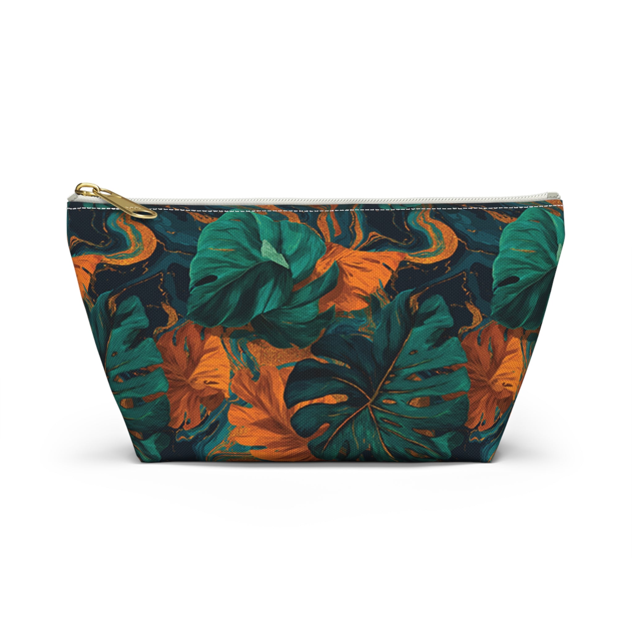 Accessory Pouch w T-bottom, Artsulli - Art is Long, Life is Short, Bags, Size, Small, Color, White zipper, , , 19647421144576779159