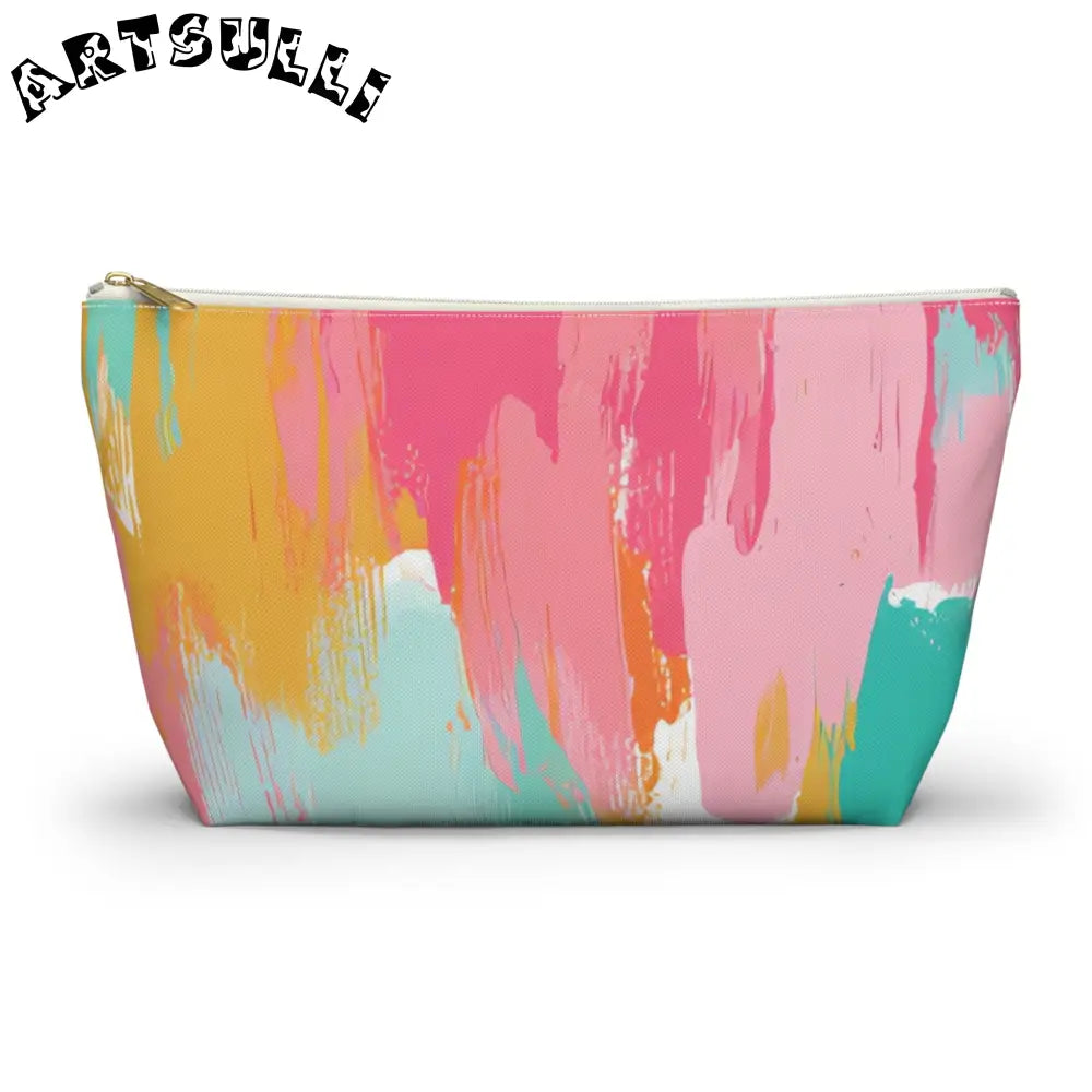JAKKOUTTHEBXX Preppy Pixel Bloom Accessory Pouch w T-bottom