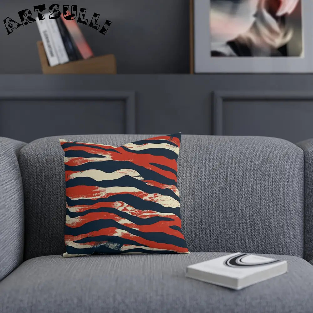 JAKKOUTTHEBXX Capricious Tiger Wave Cushion JAKKOUTTHEBXX Artsulli