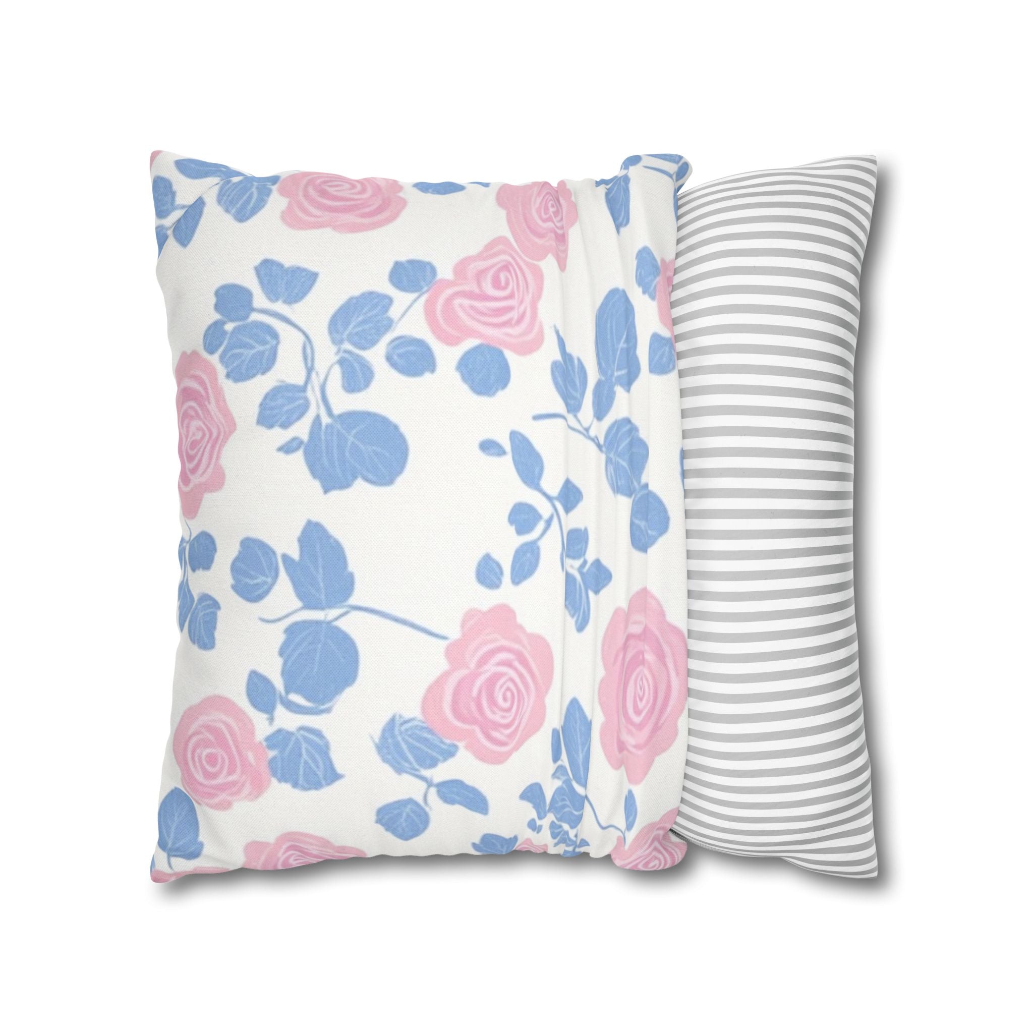 Spun Polyester Square Pillowcase