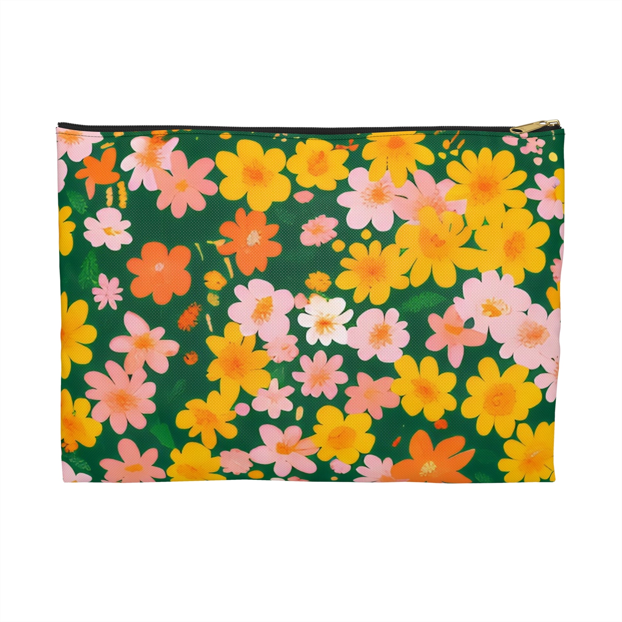 Accessory Pouch, Artsulli - Art is Long, Life is Short, Bags, Size, Large, Color, Black zipper, , , 33034902897283350134