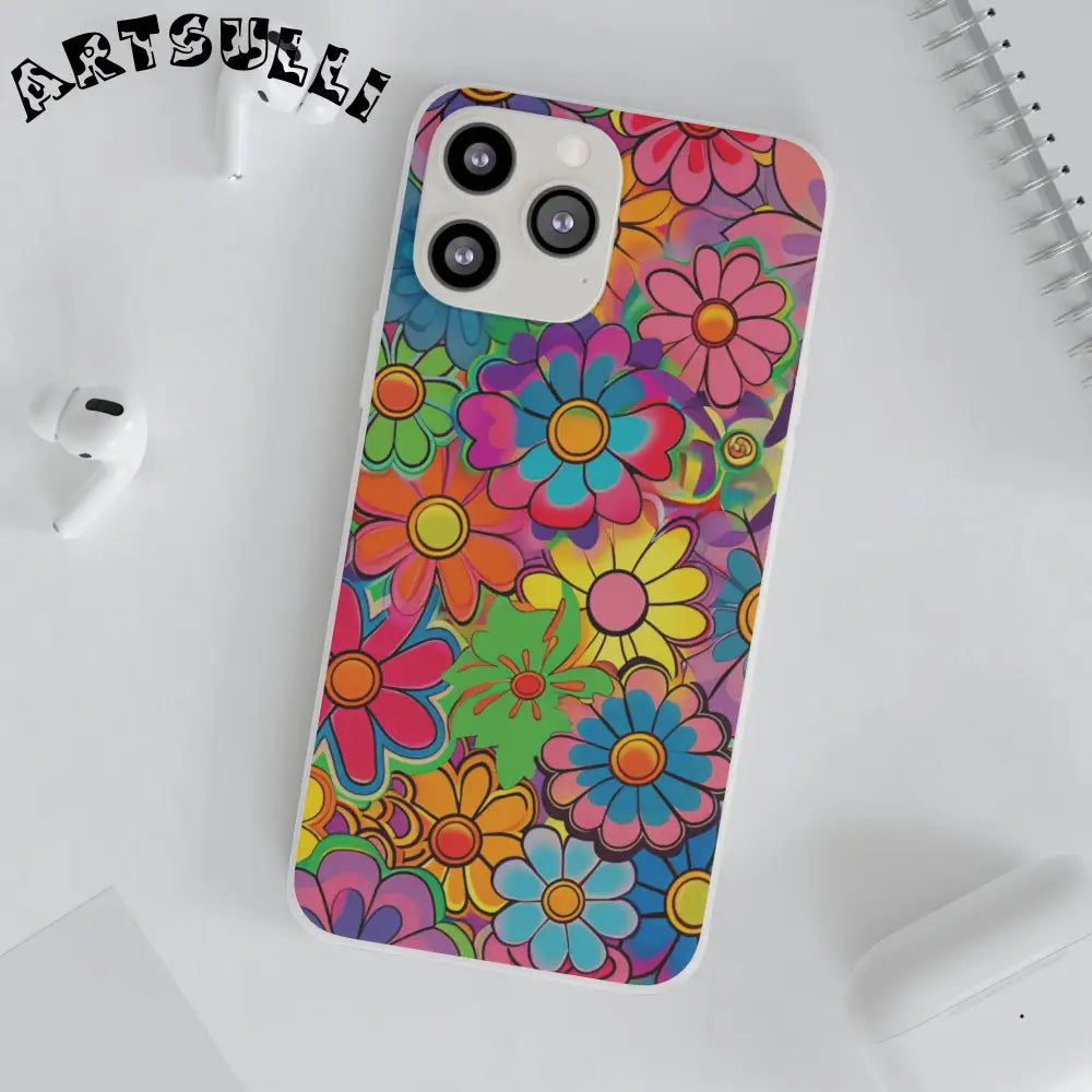 JAKKOUTTHEBXX Chromatic Daisy Dream Flexi Cases JAKKOUTTHEBXX