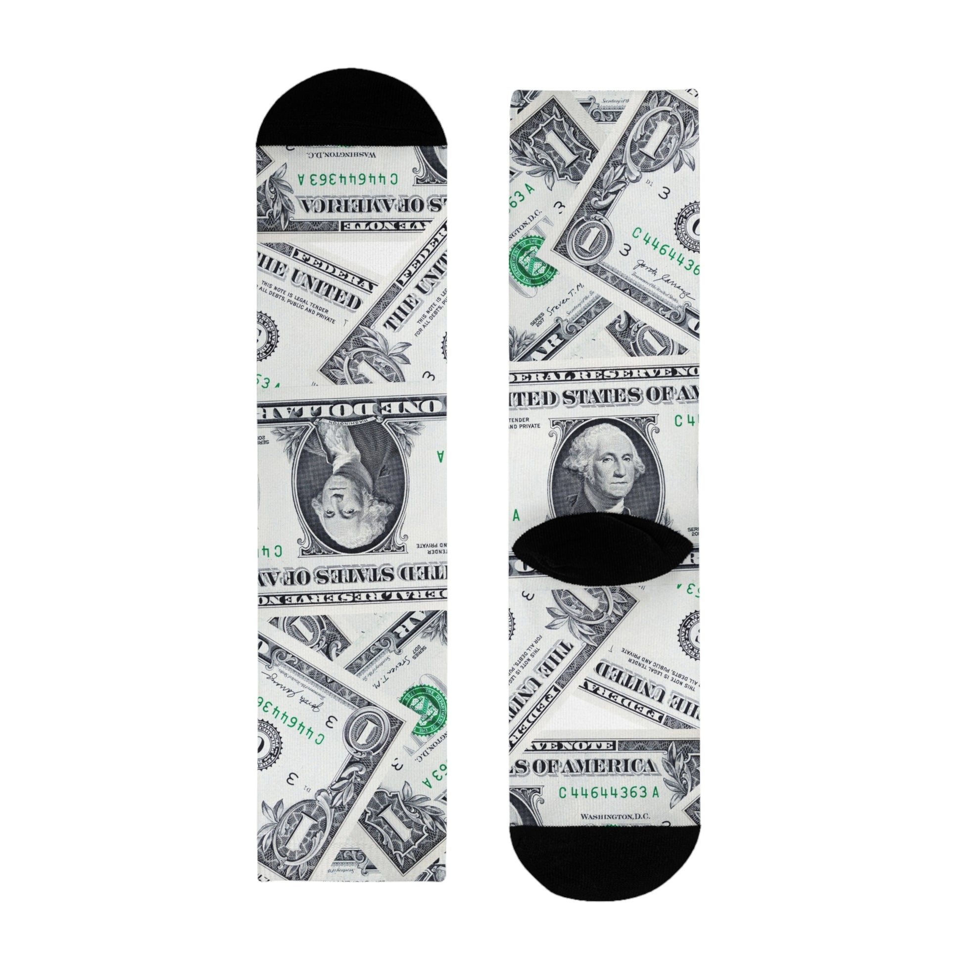 Sublimation Crew Socks (EU), Artsulli - Art is Long, Life is Short, All Over Prints, Size, M, , , , , 11933845113002