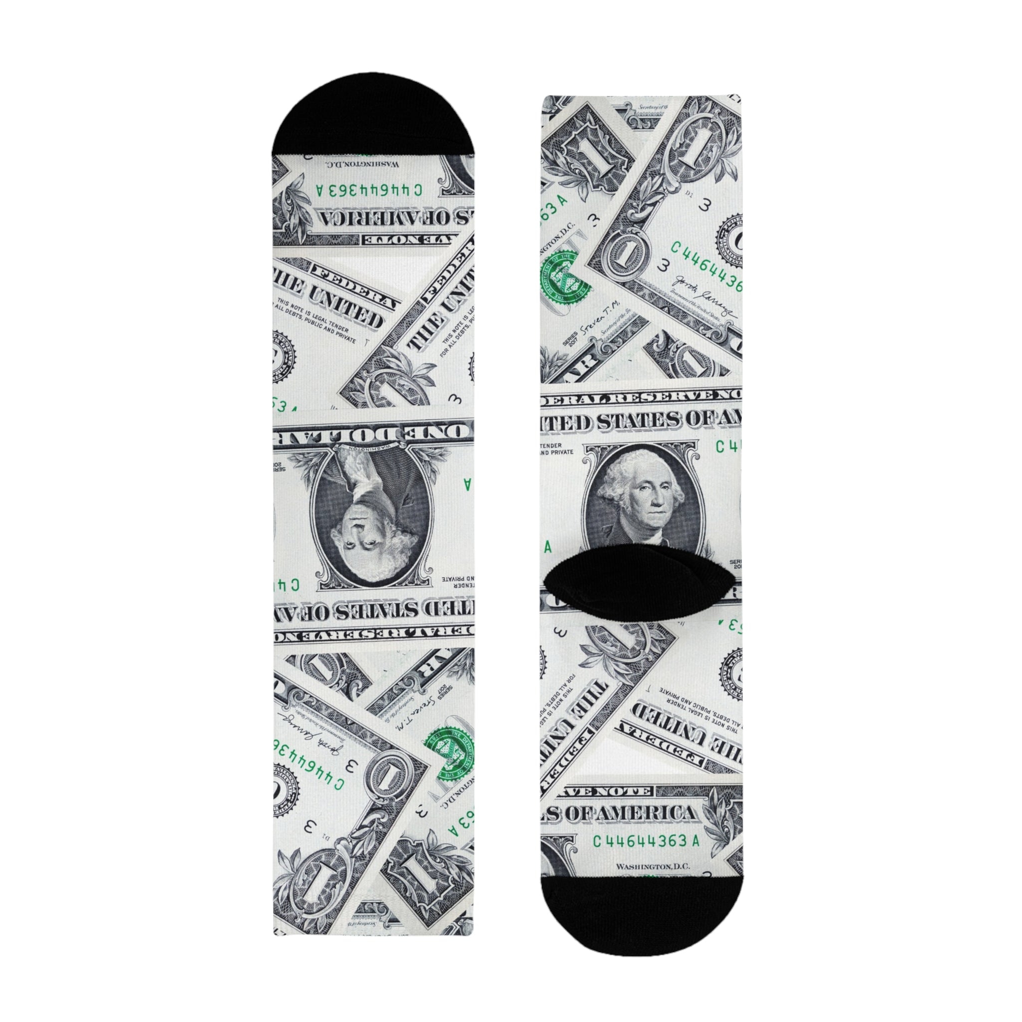 Sublimation Crew Socks (EU), Artsulli - Art is Long, Life is Short, All Over Prints, Size, M, , , , , 11933845113002