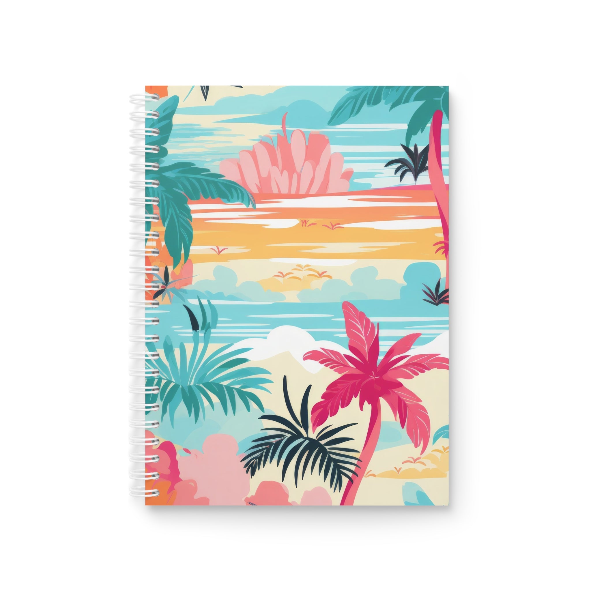 Afshar Island Dream Spiral Notebook, Artsulli - Art is Long, Life is Short, Paper products, Size, One Size, , , , , 12649162403700648817