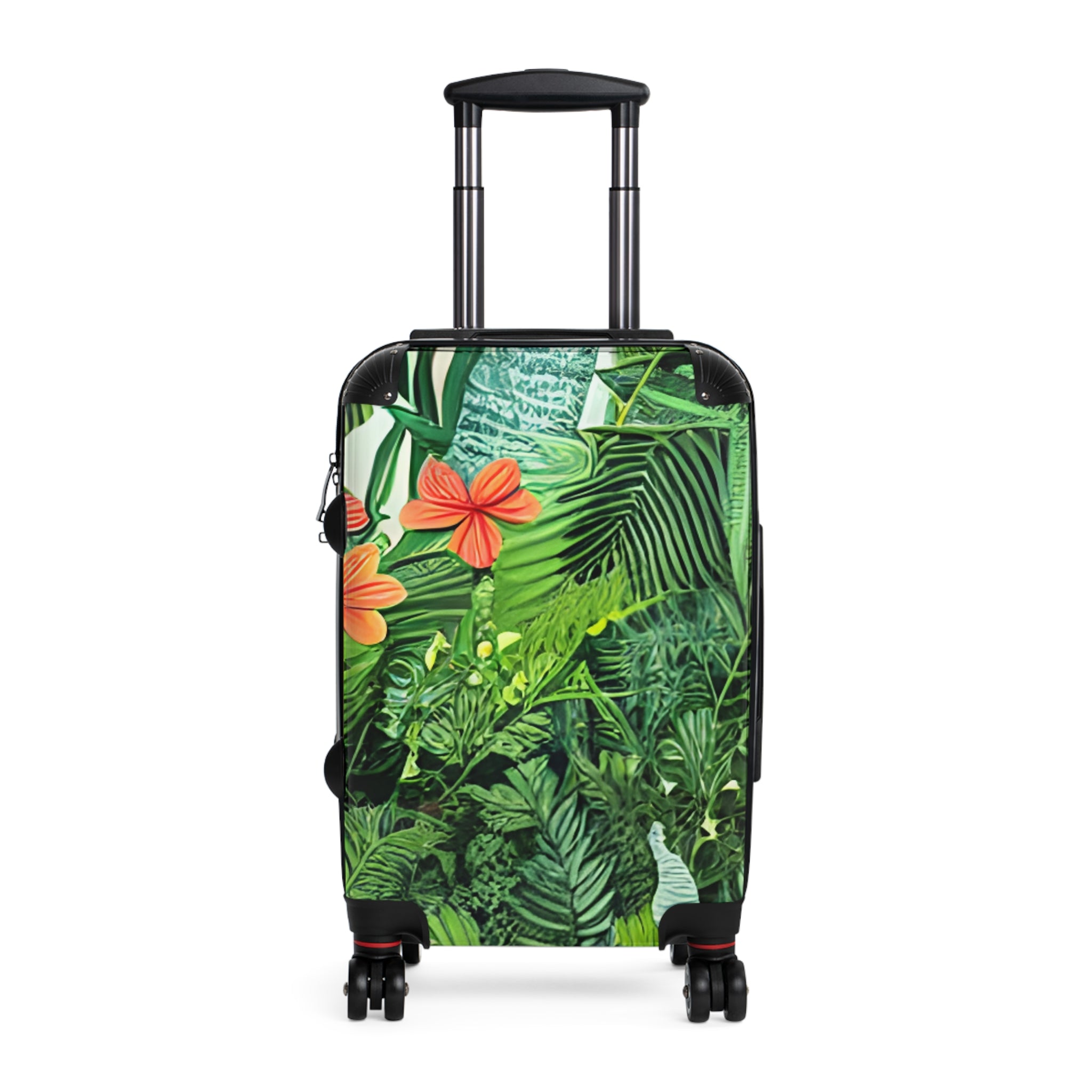Jungle Zebra Art Suitcase, Artsulli - Art is Long, Life is Short, Bags, Size, Small, Color, Black, , , 62865144080115