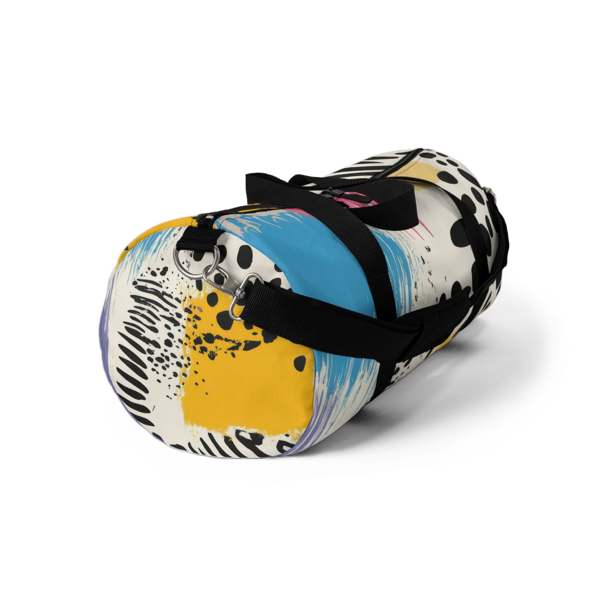 Rae Zebra Rhapsody Duffel Bag, Artsulli - Art is Long, Life is Short, Bags, , , , , , , 