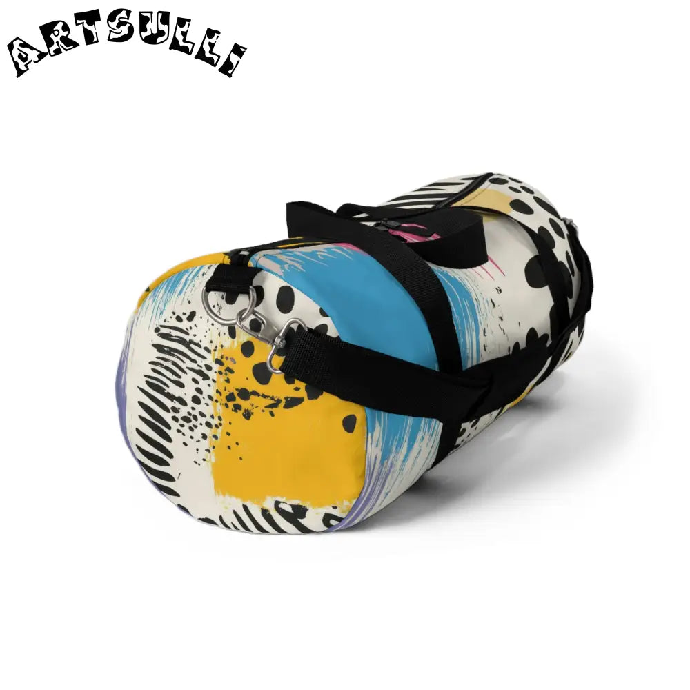 JAKKOUTTHEBXX Rae Zebra Rhapsody Duffel Bag JAKKOUTTHEBXX Artsulli