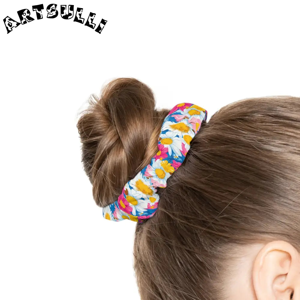 JAKKOUTTHEBXX CDG Daisy Dream Blue Scrunchie JAKKOUTTHEBXX Artsulli